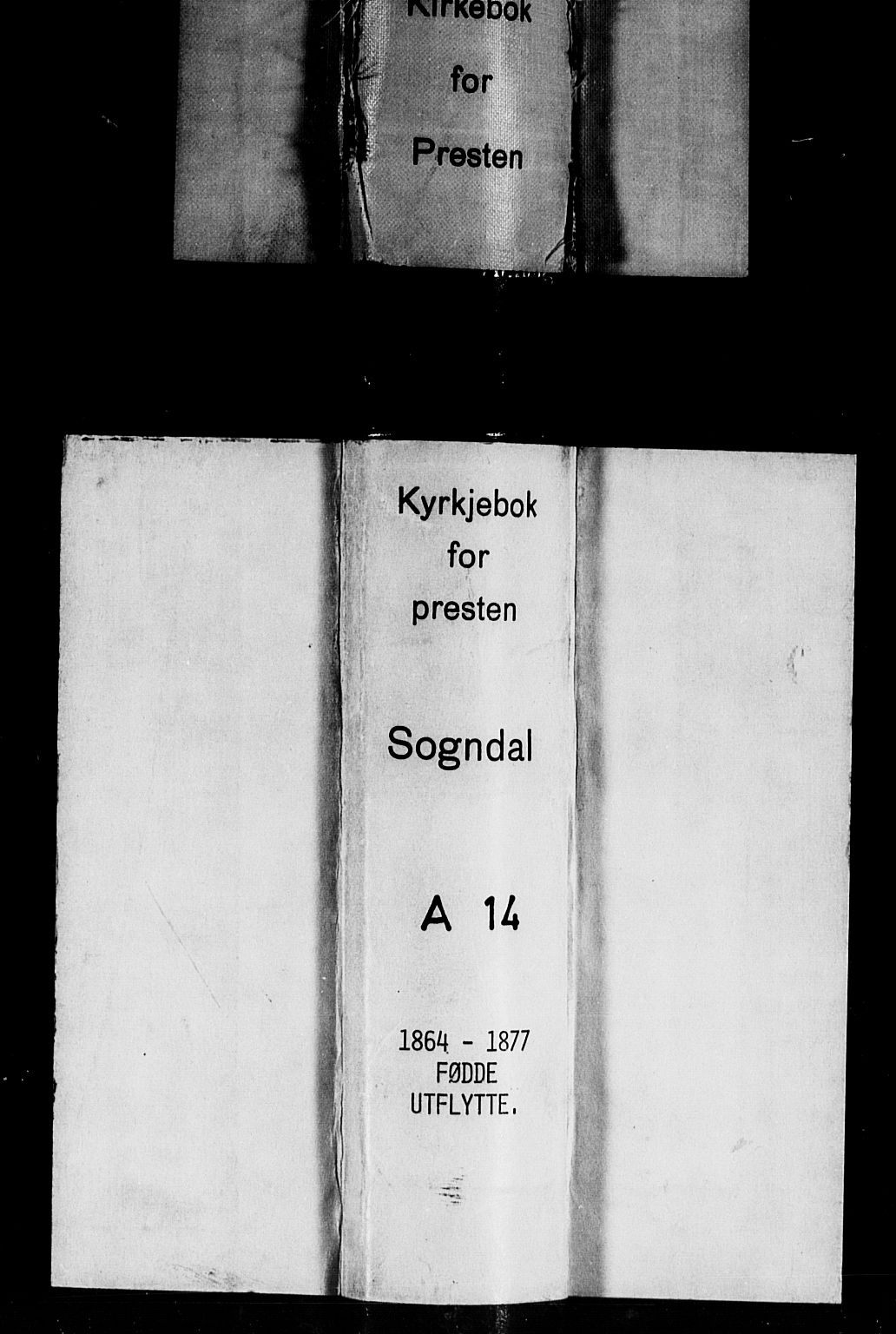 Sogndal sokneprestembete, SAB/A-81301/H/Haa/Haaa/L0014: Parish register (official) no. A 14, 1864-1877