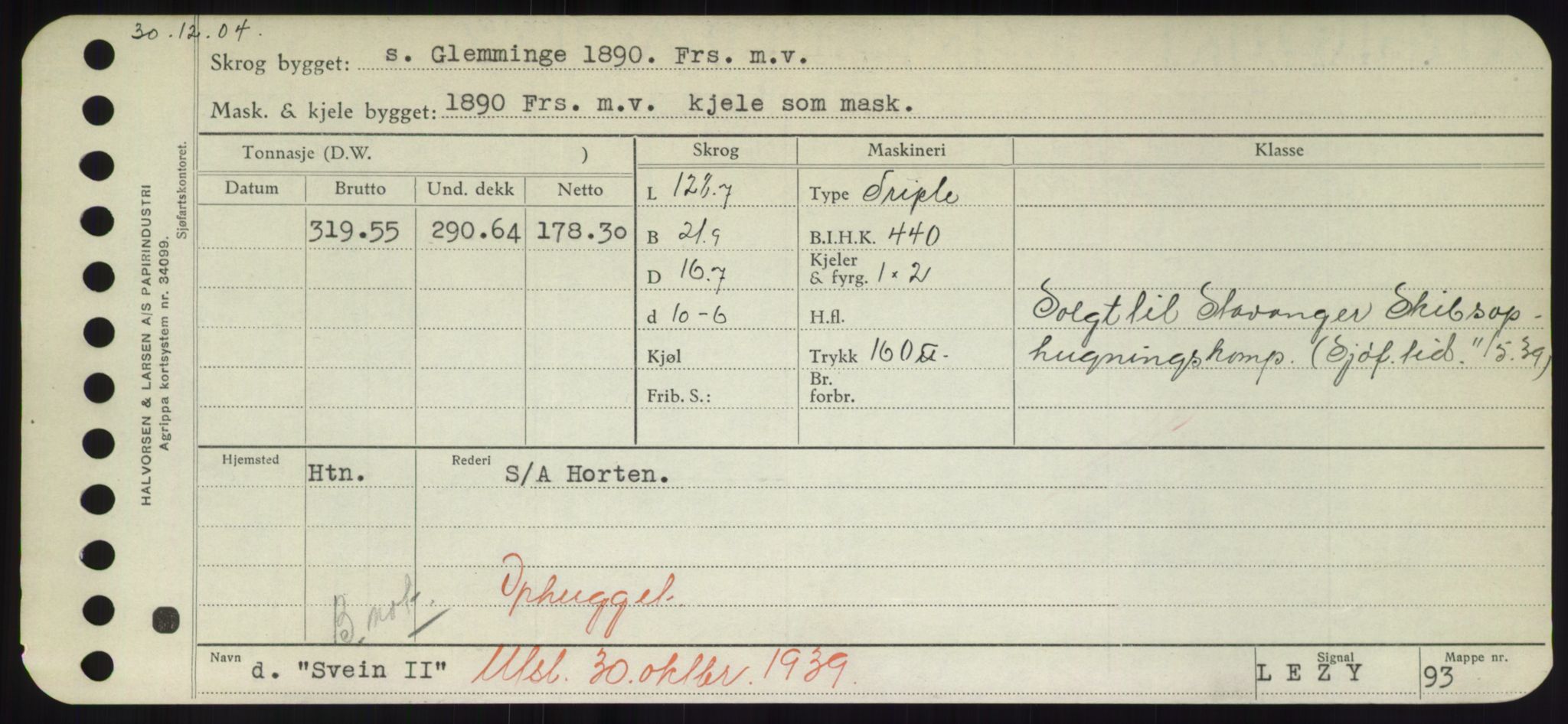 Sjøfartsdirektoratet med forløpere, Skipsmålingen, RA/S-1627/H/Hd/L0037: Fartøy, Su-Så, p. 299