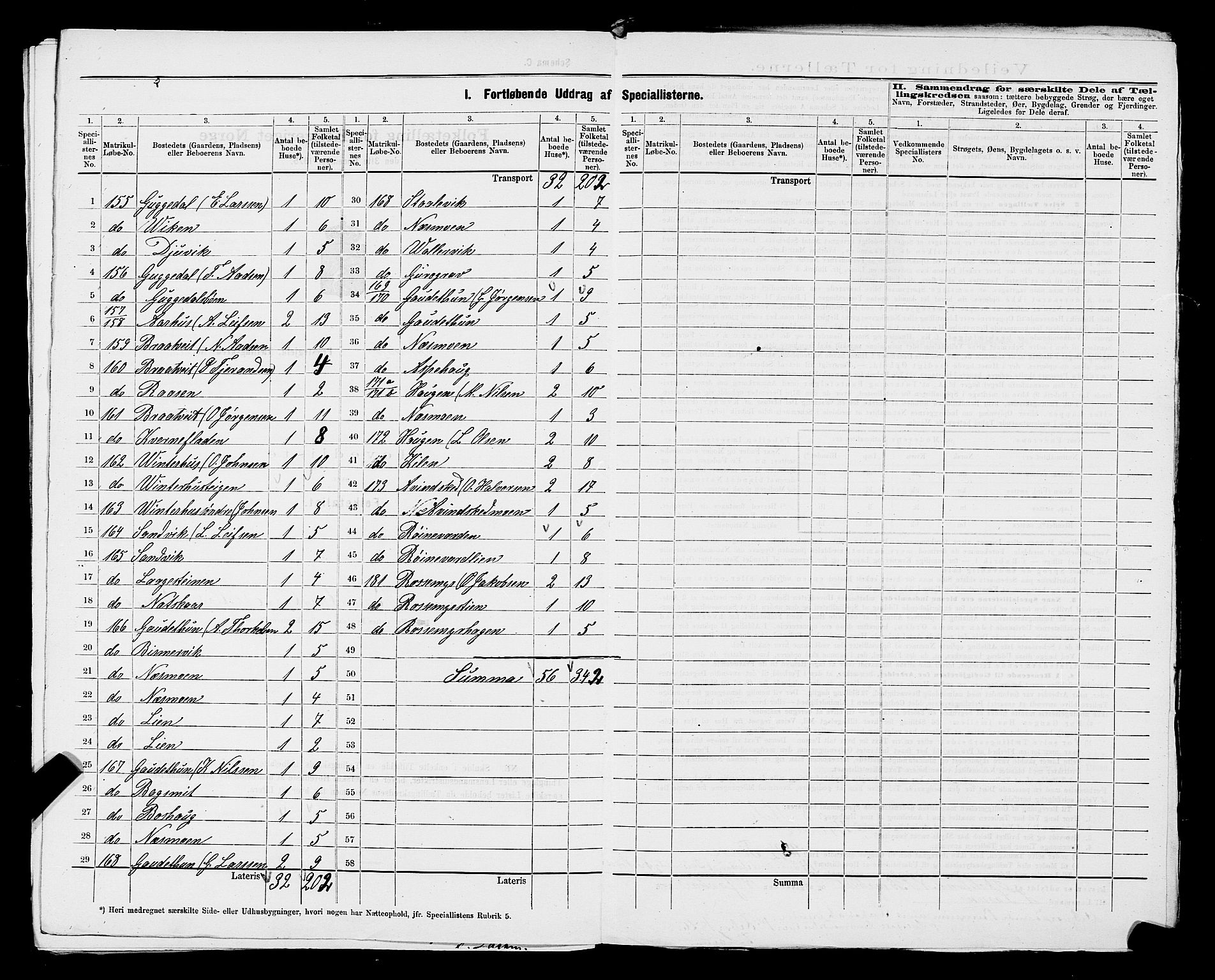 SAST, 1875 census for 1134P Suldal, 1875, p. 17