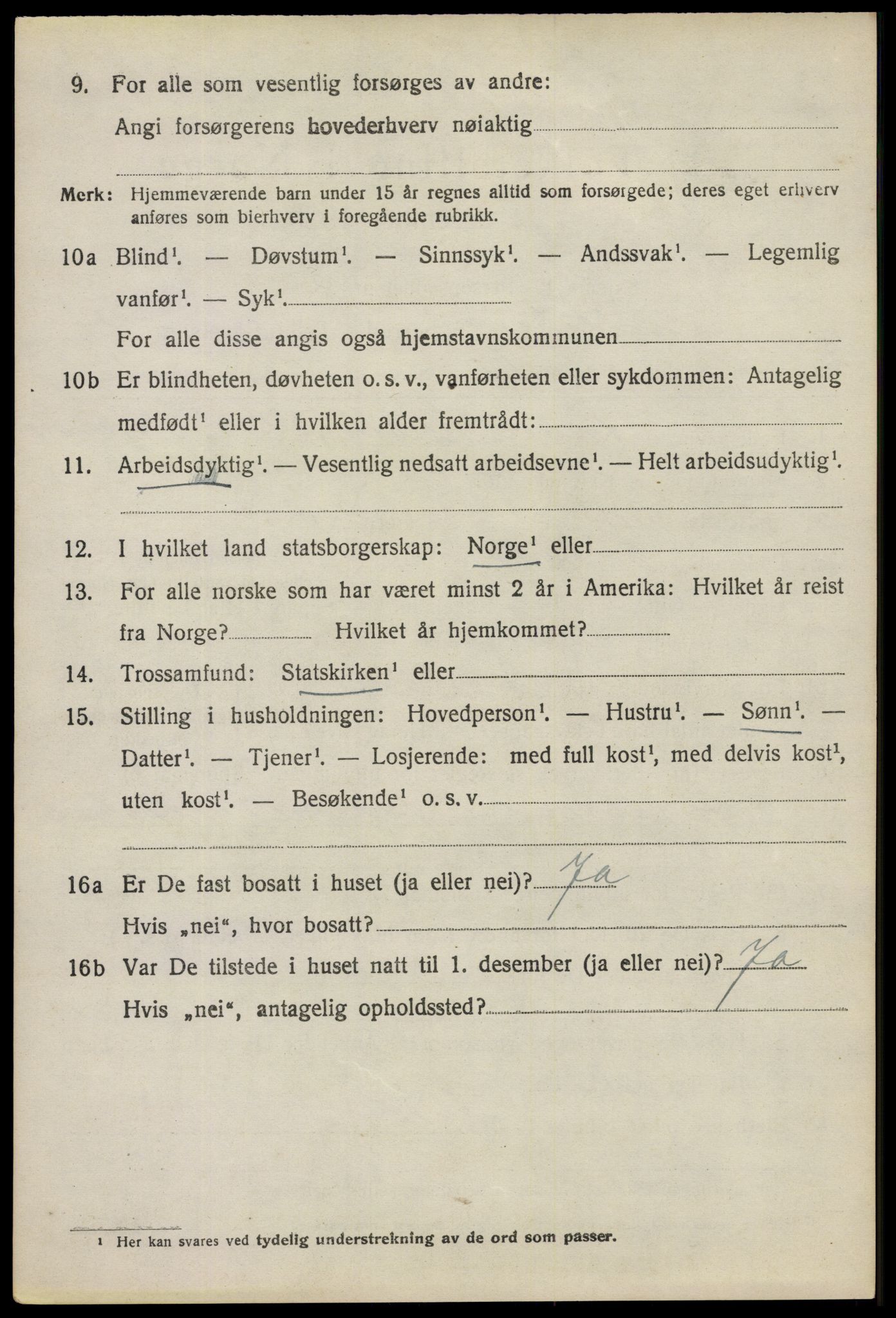 SAO, 1920 census for Eidsberg, 1920, p. 10590