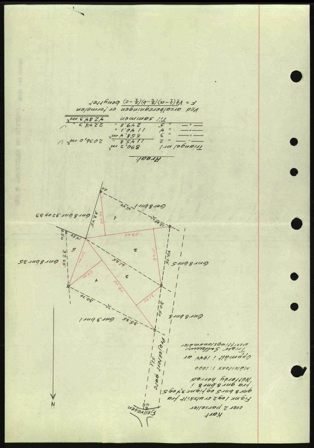 Tønsberg sorenskriveri, AV/SAKO-A-130/G/Ga/Gaa/L0016: Mortgage book no. A16, 1944-1945, Diary no: : 2553/1944