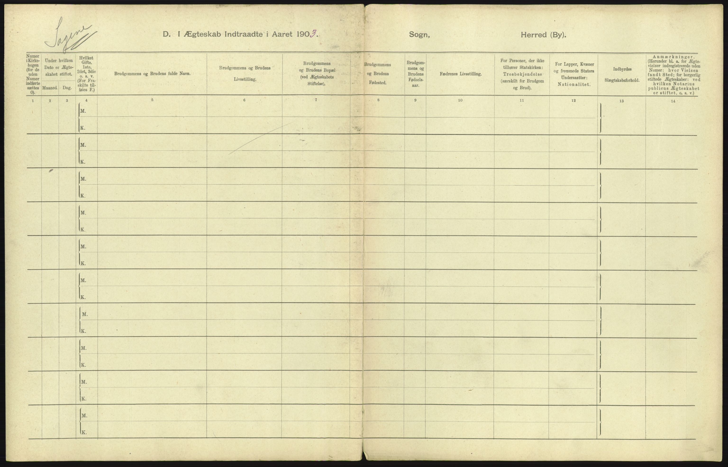 Statistisk sentralbyrå, Sosiodemografiske emner, Befolkning, AV/RA-S-2228/D/Df/Dfa/Dfaa/L0004: Kristiania: Gifte, døde, 1903, p. 573