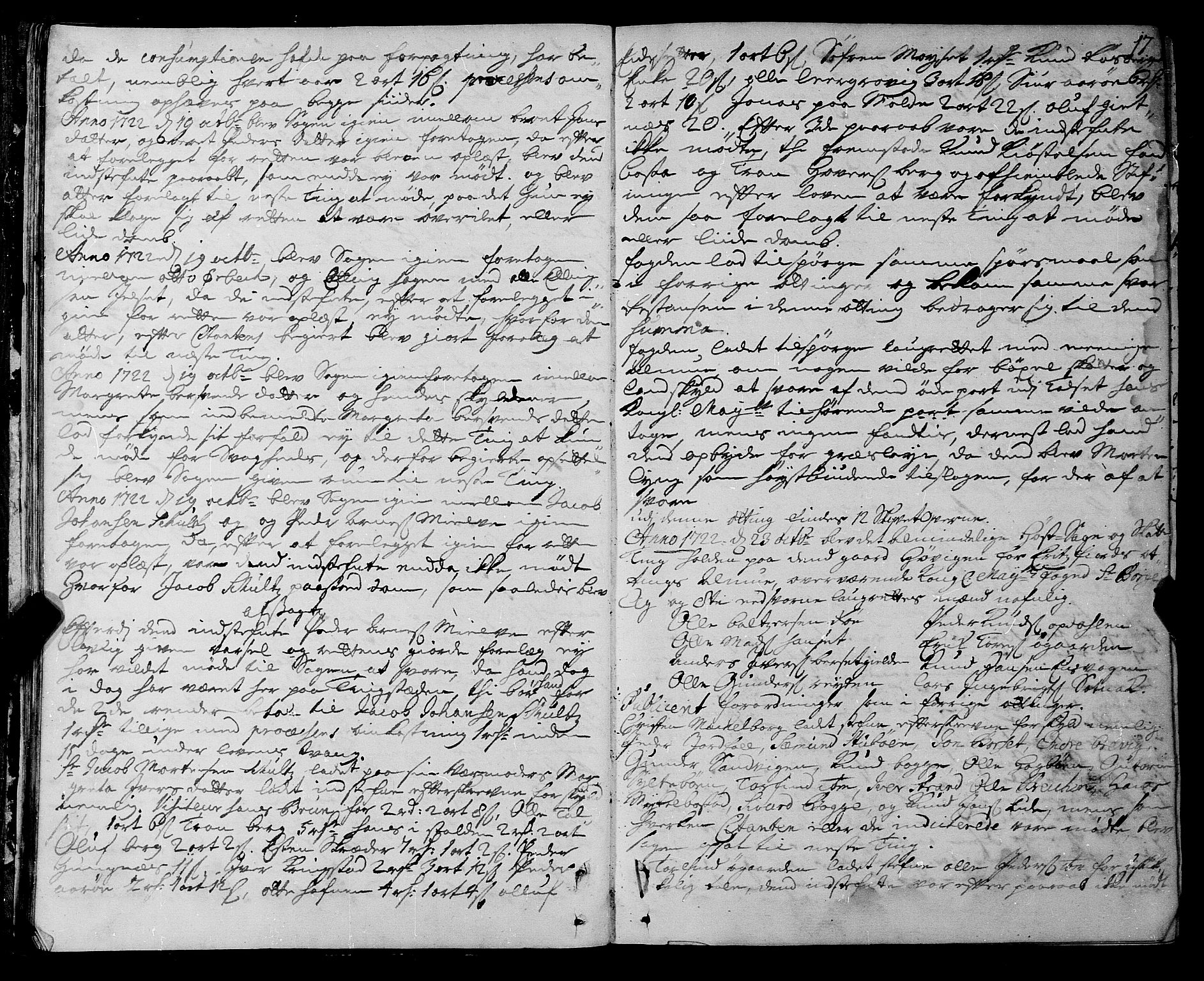 Romsdal sorenskriveri, SAT/A-4149/1/1/1A/L0009: Tingbok, 1722-1728, p. 16b-17a