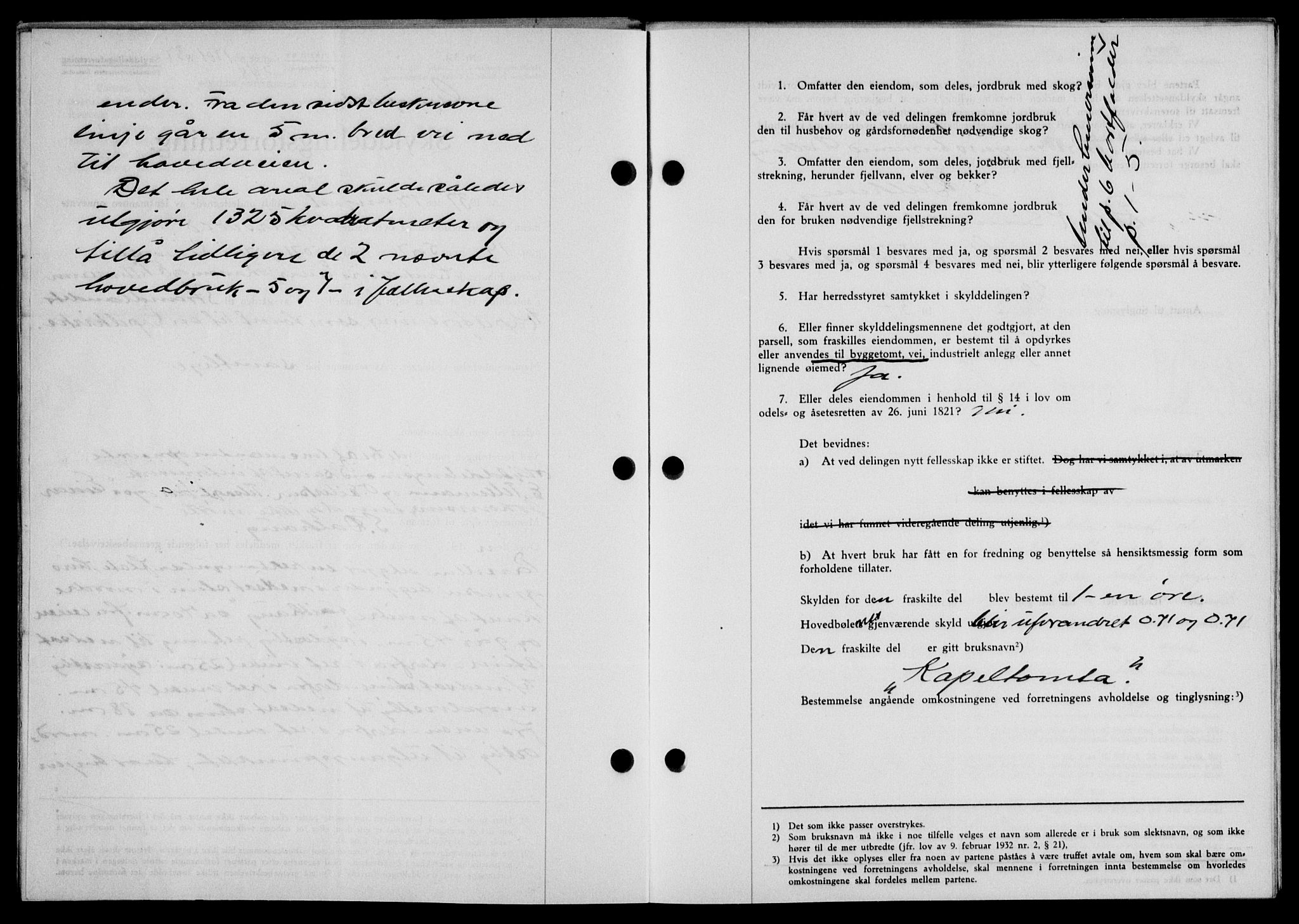 Lofoten sorenskriveri, SAT/A-0017/1/2/2C/L0002a: Mortgage book no. 2a, 1937-1937, Diary no: : 1701/1937