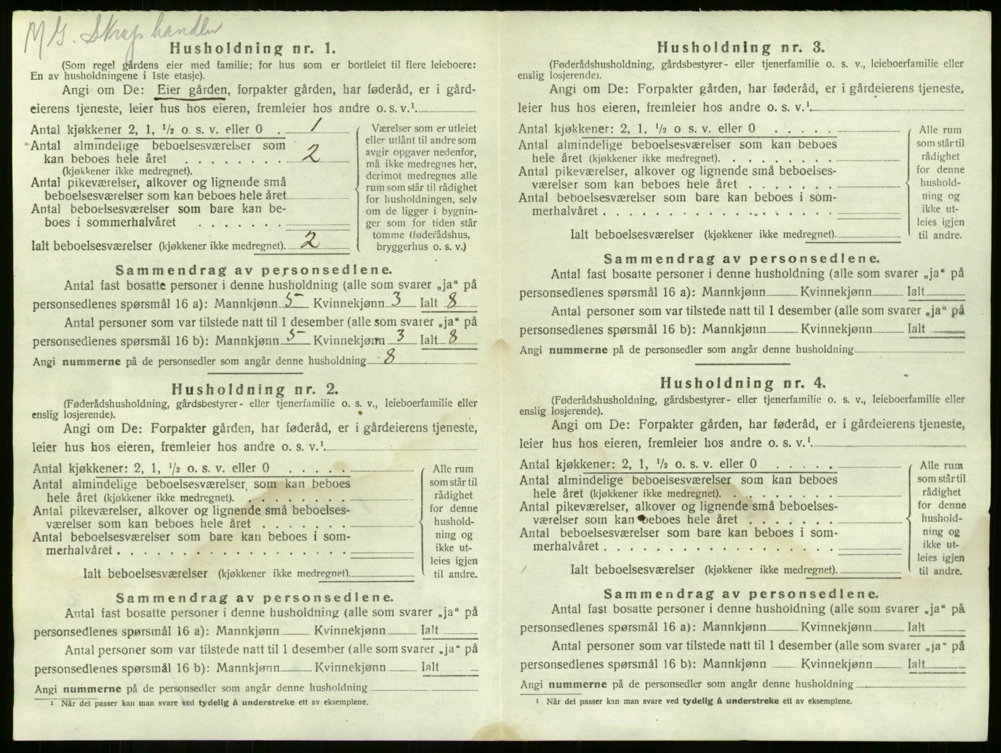SAKO, 1920 census for Nøtterøy, 1920, p. 2464