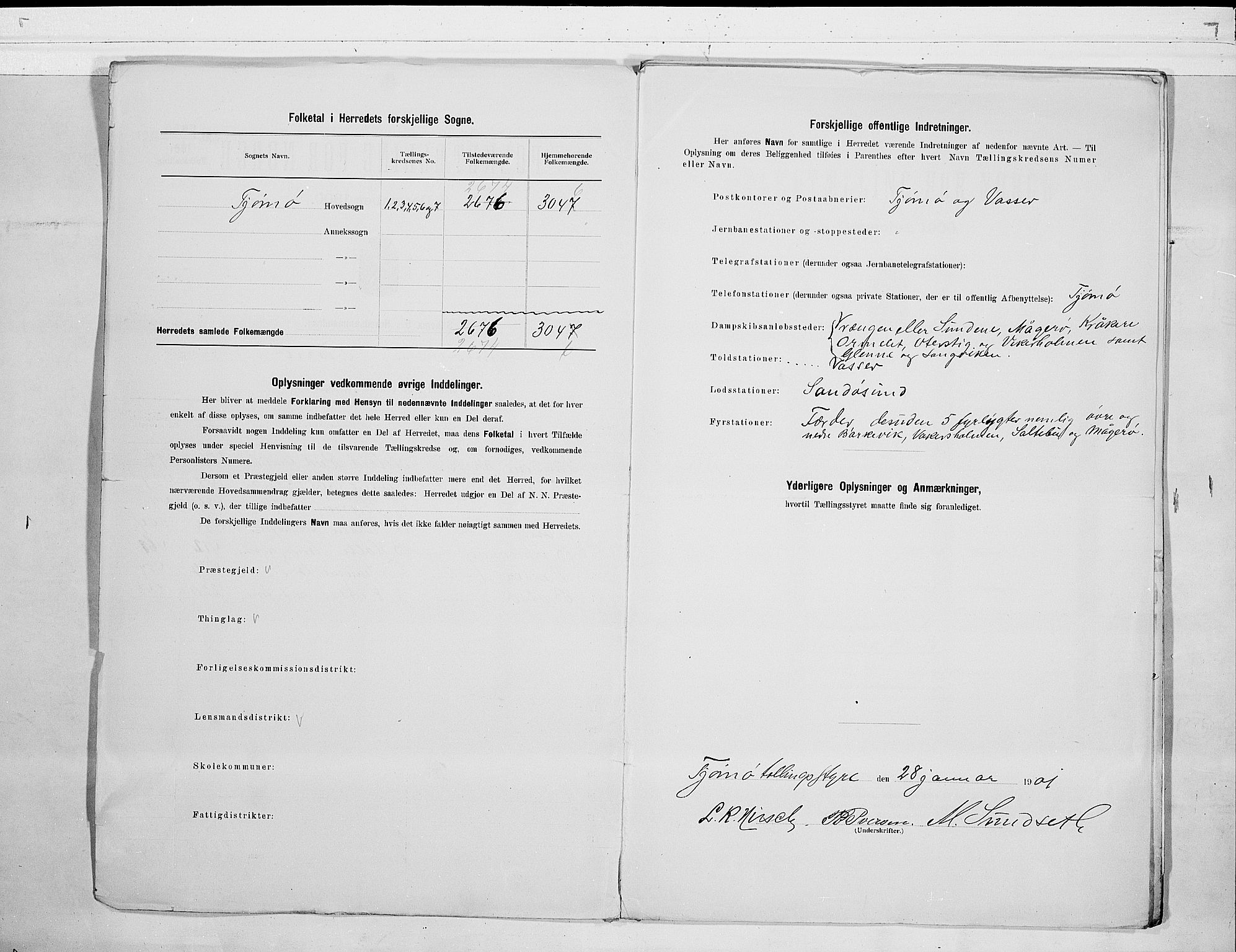 RA, 1900 census for Tjøme, 1900, p. 3