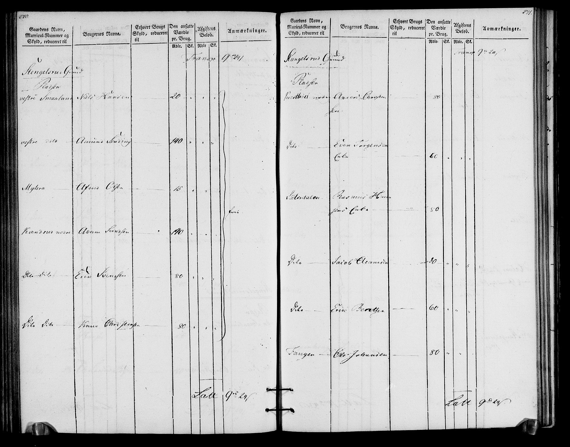 Rentekammeret inntil 1814, Realistisk ordnet avdeling, AV/RA-EA-4070/N/Ne/Nea/L0057a: Numedal og Sandsvær fogderi. Oppebørselsregister for fogderiets landdistrikter, 1803-1804, p. 139