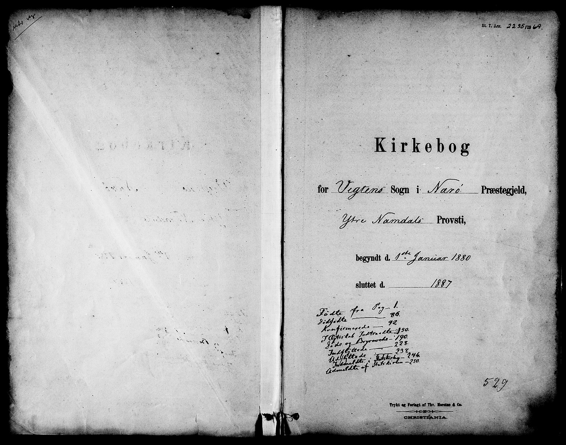 Ministerialprotokoller, klokkerbøker og fødselsregistre - Nord-Trøndelag, SAT/A-1458/786/L0686: Parish register (official) no. 786A02, 1880-1887