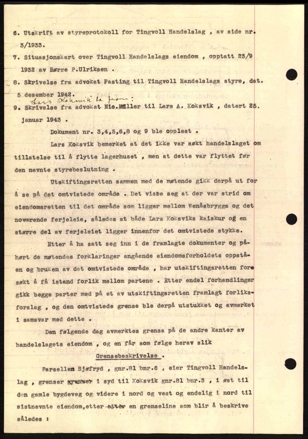 Nordmøre sorenskriveri, AV/SAT-A-4132/1/2/2Ca: Mortgage book no. A97, 1944-1944, Diary no: : 623/1944