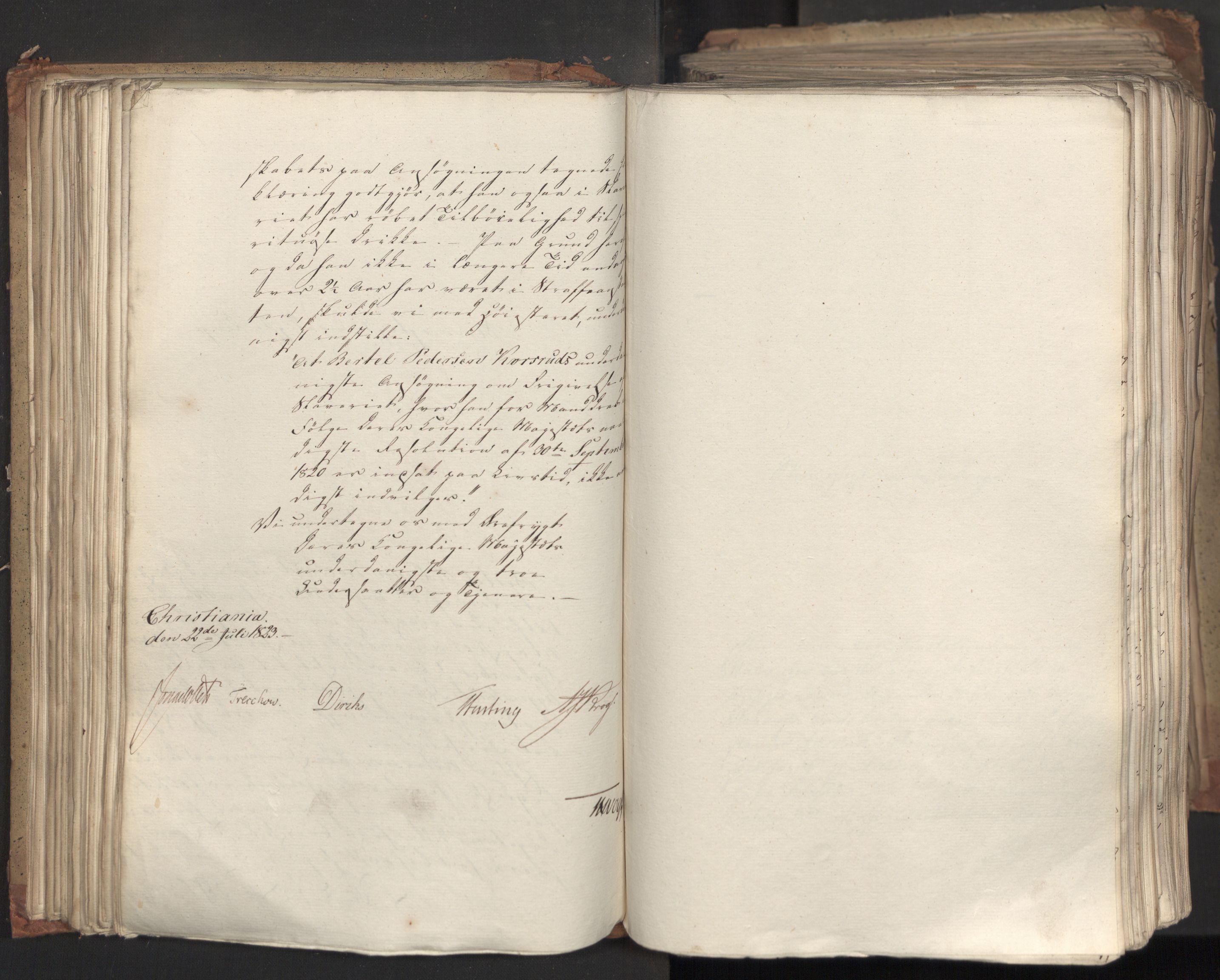 Statsrådsavdelingen i Stockholm, AV/RA-S-1003/D/Da/L0035: Regjeringsinnstillinger nr. 541-840, 1823, p. 135