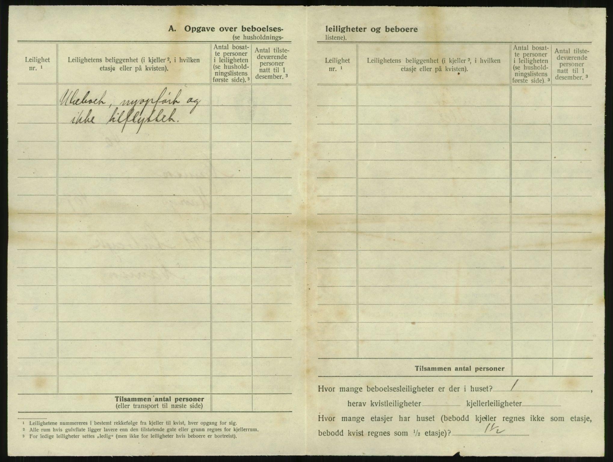 SAT, 1920 census for Namsos, 1920, p. 602