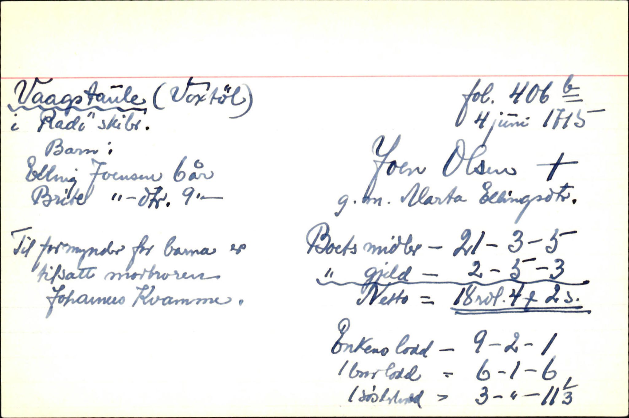 Skiftekort ved Statsarkivet i Bergen, SAB/SKIFTEKORT/001/L0001: Skifteprotokoll nr. 1-2 - test test, 1702-1716, p. 1527