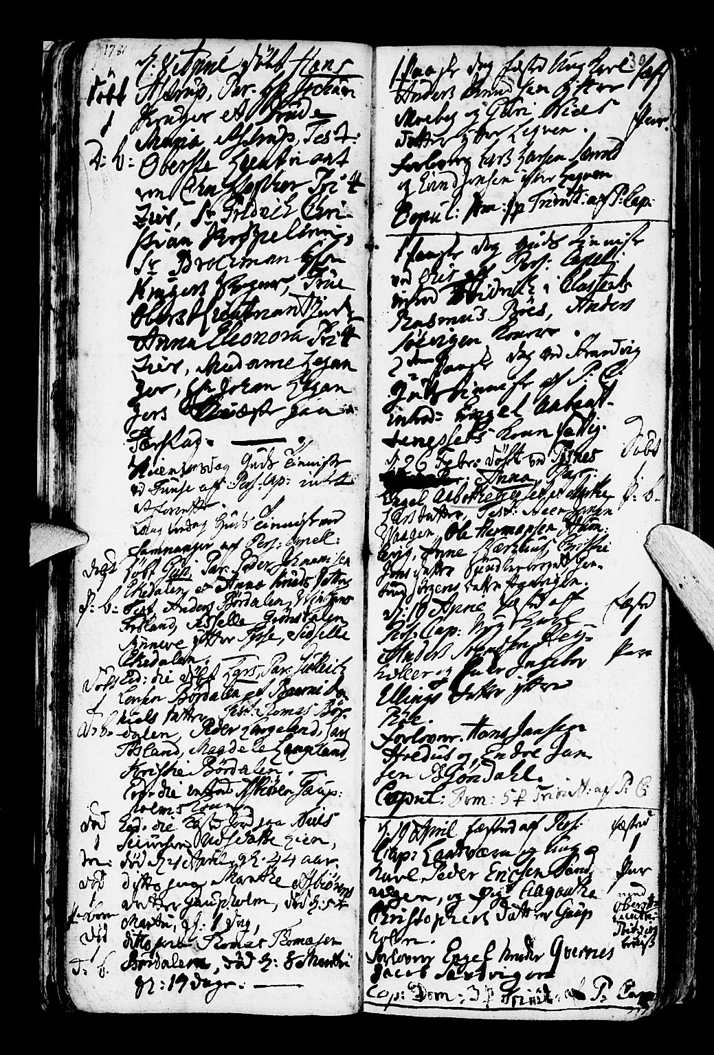 Os sokneprestembete, AV/SAB-A-99929: Parish register (official) no. A 10, 1779-1788, p. 30