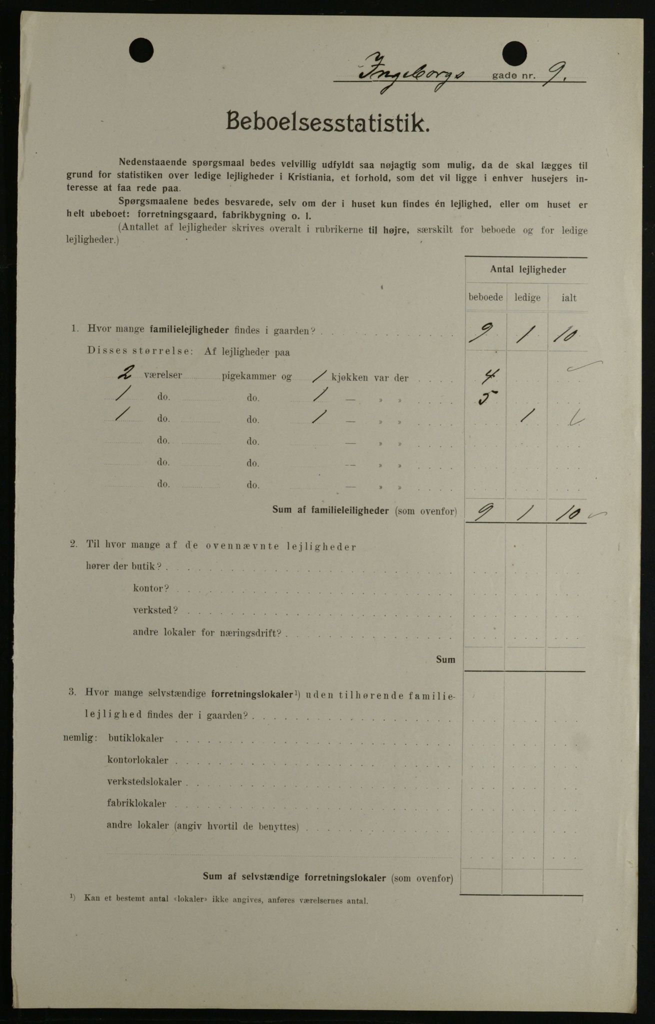 OBA, Municipal Census 1908 for Kristiania, 1908, p. 39337