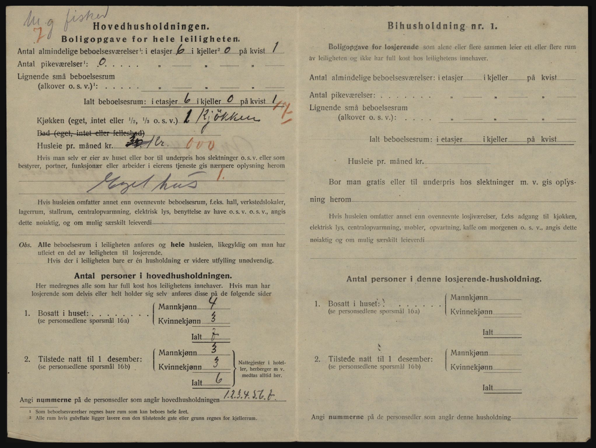 SATØ, 1920 census for Vardø, 1920, p. 1140