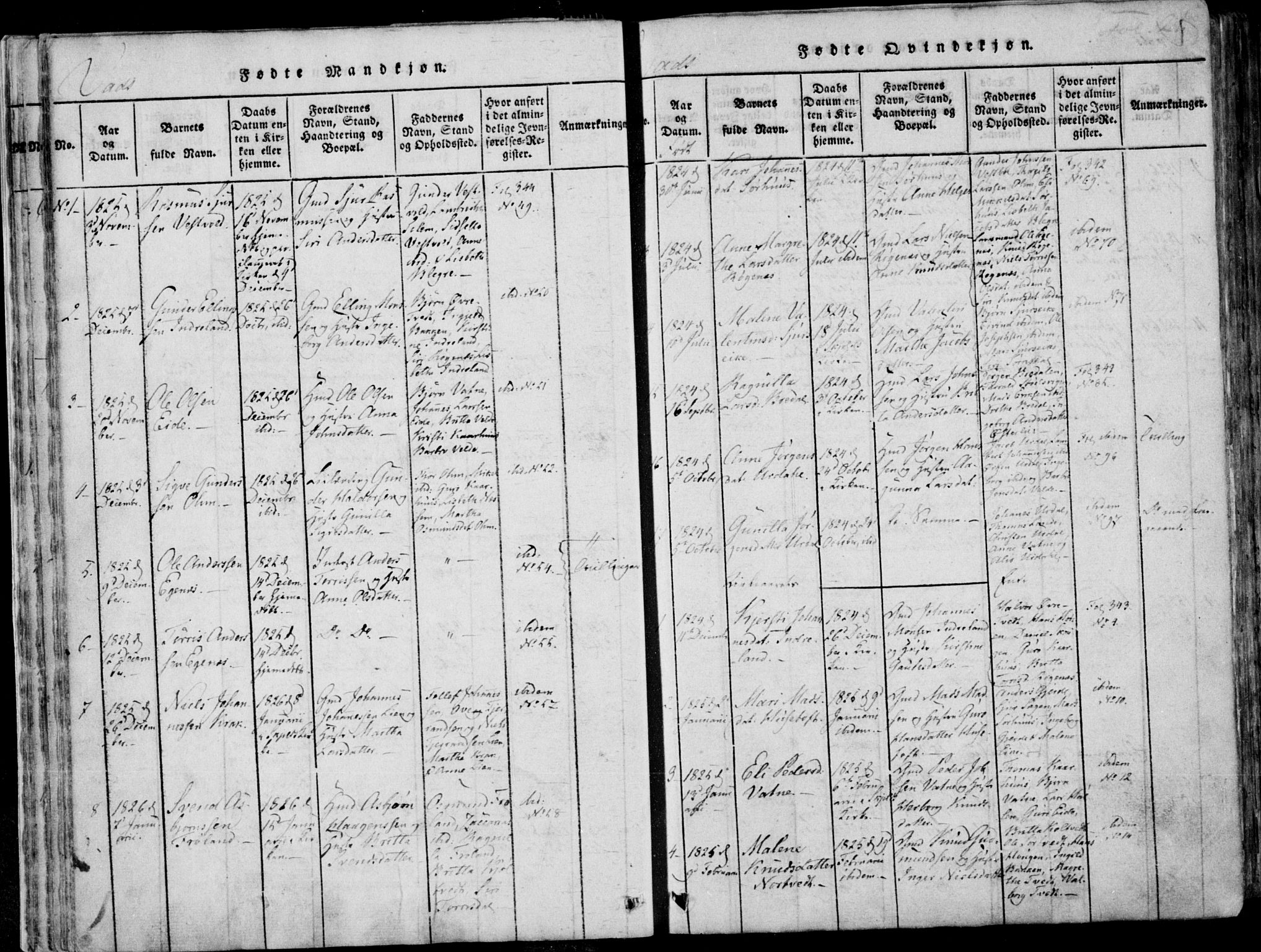 Skjold sokneprestkontor, SAST/A-101847/H/Ha/Haa/L0004: Parish register (official) no. A 4 /2, 1815-1830, p. 21