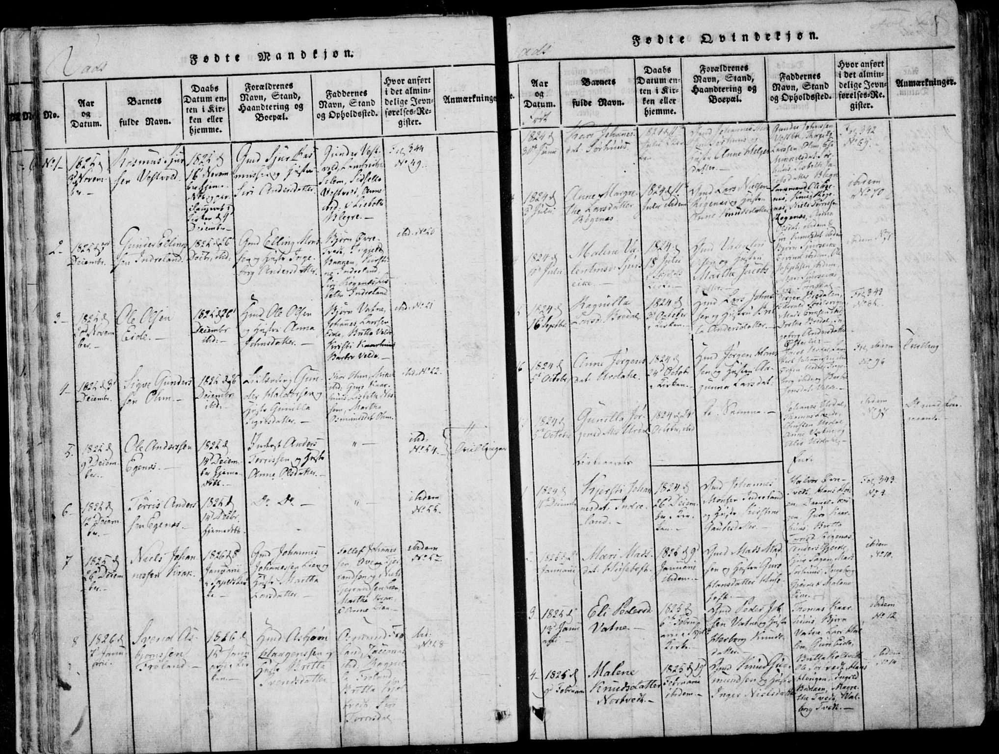 Skjold sokneprestkontor, AV/SAST-A-101847/H/Ha/Haa/L0004: Parish register (official) no. A 4 /2, 1815-1830, p. 21