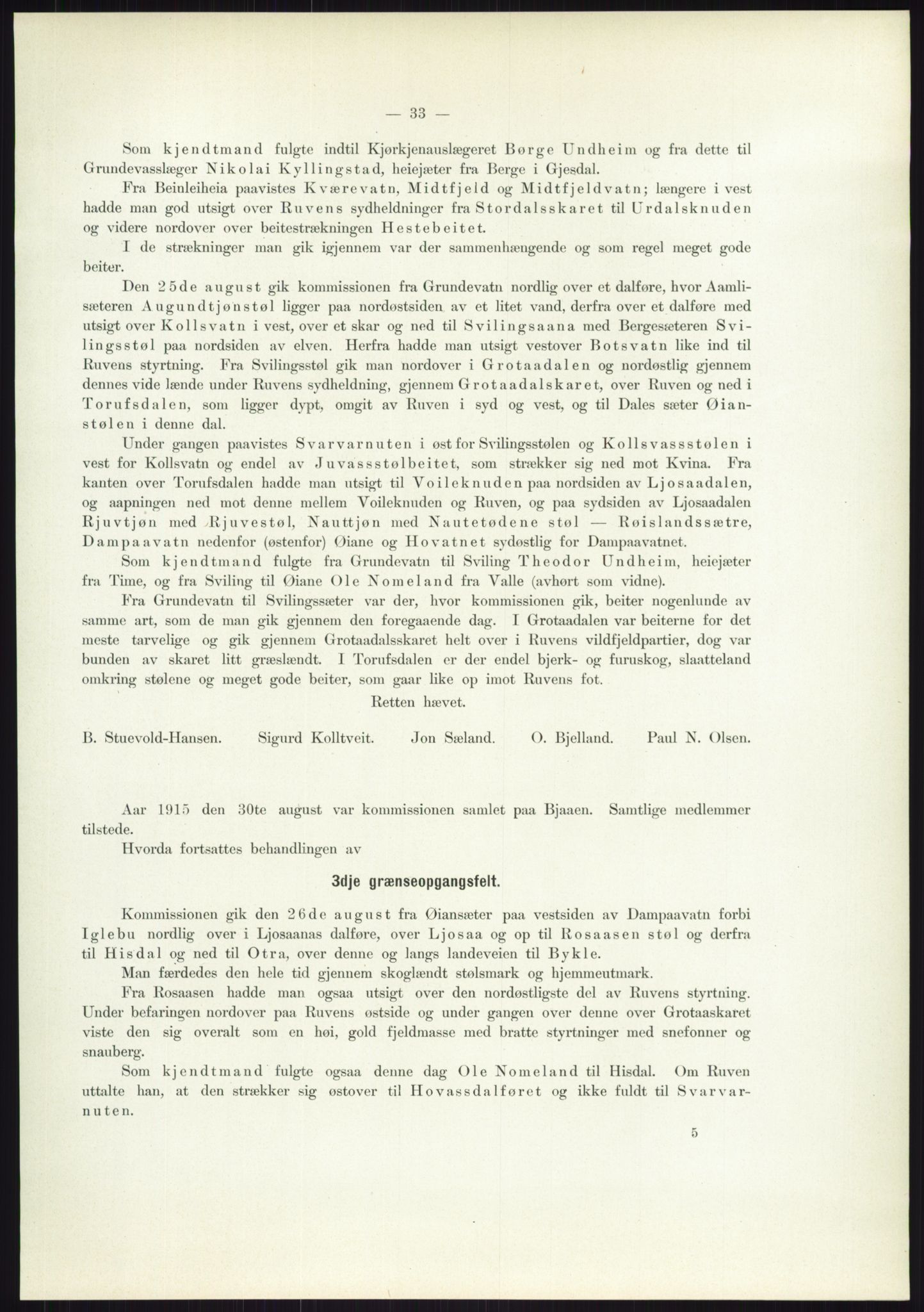 Høyfjellskommisjonen, AV/RA-S-1546/X/Xa/L0001: Nr. 1-33, 1909-1953, p. 1279