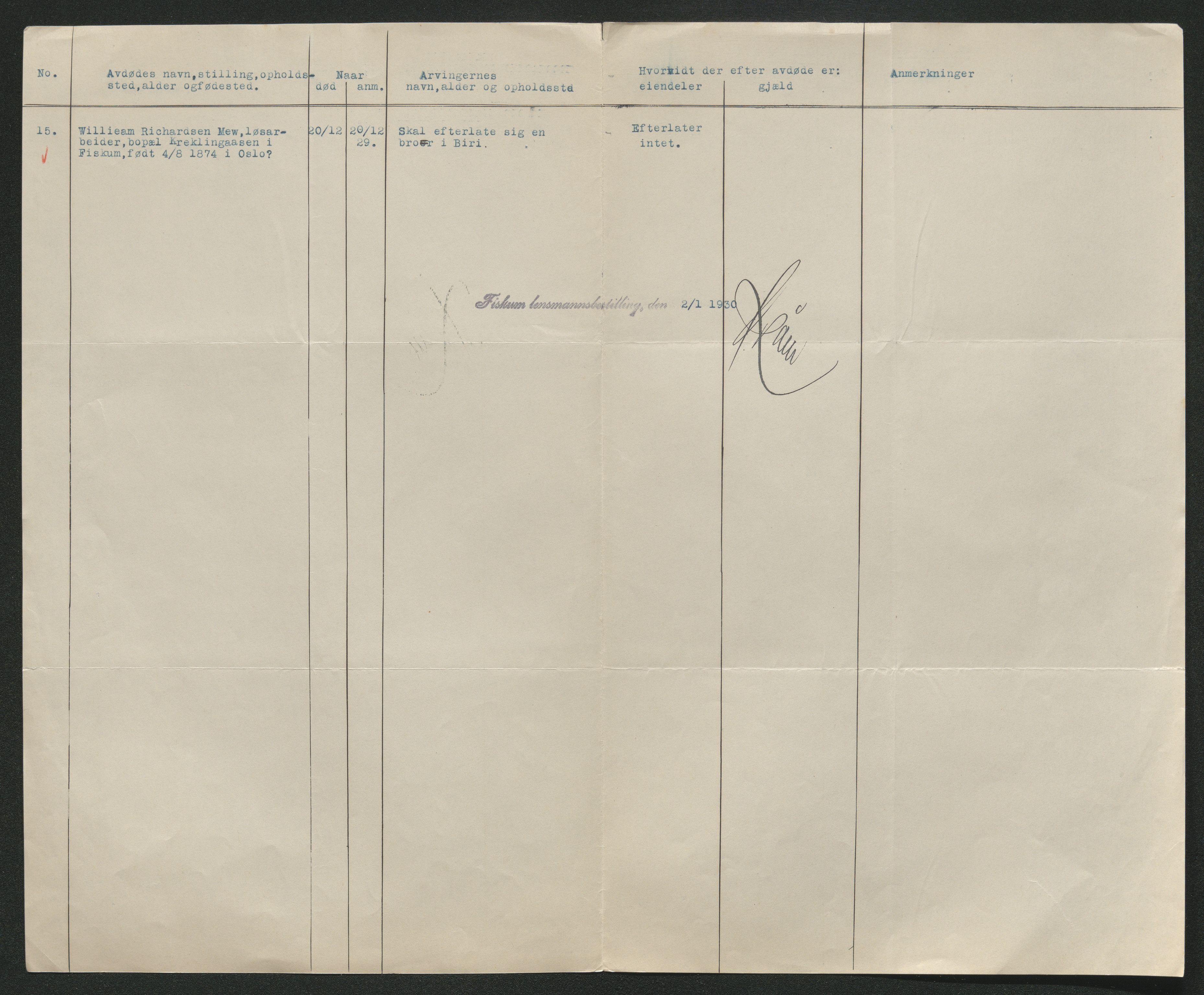 Eiker, Modum og Sigdal sorenskriveri, AV/SAKO-A-123/H/Ha/Hab/L0045: Dødsfallsmeldinger, 1928-1929, p. 1117