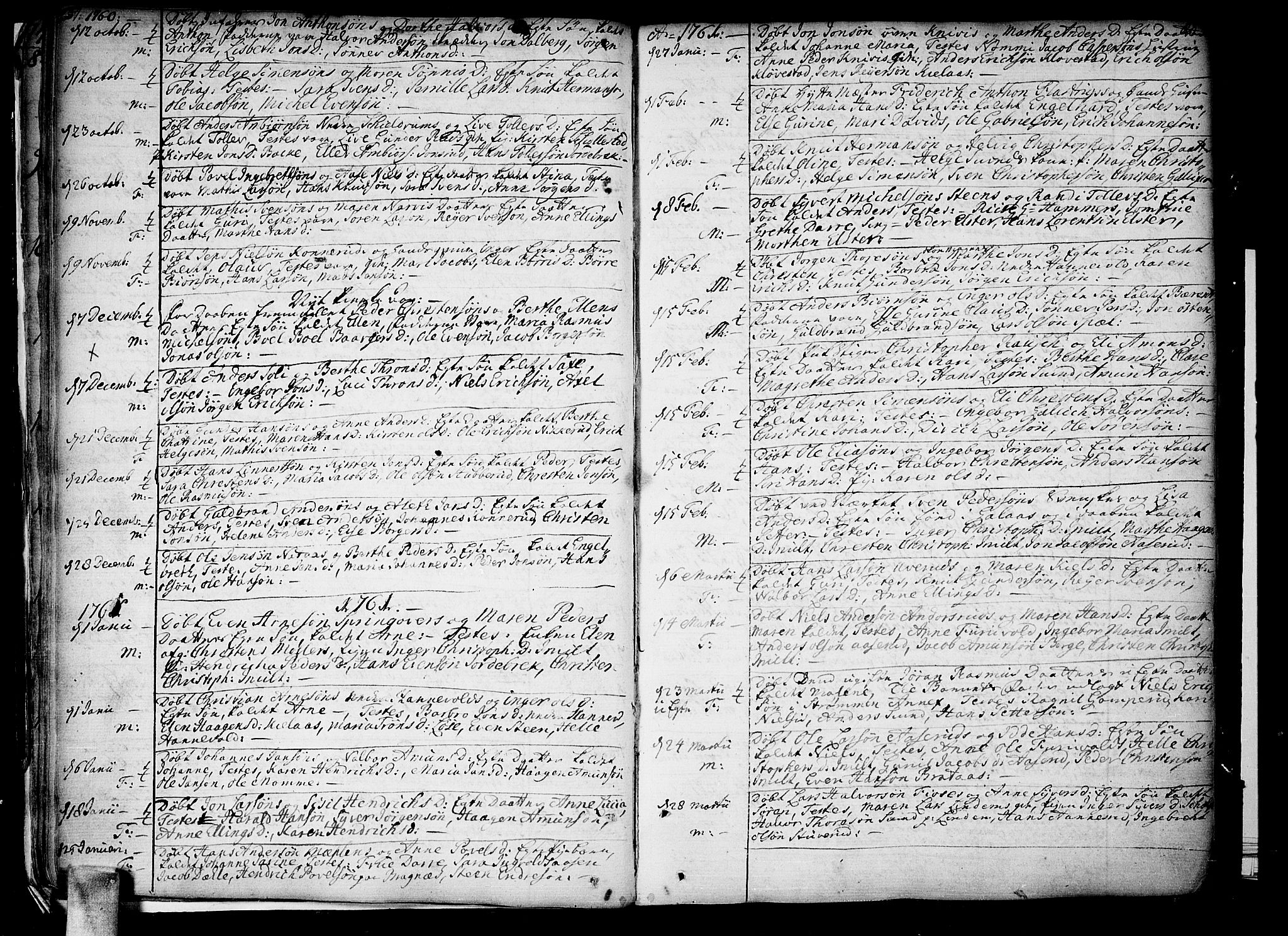 Skoger kirkebøker, AV/SAKO-A-59/F/Fa/L0001: Parish register (official) no. I 1, 1746-1814, p. 23