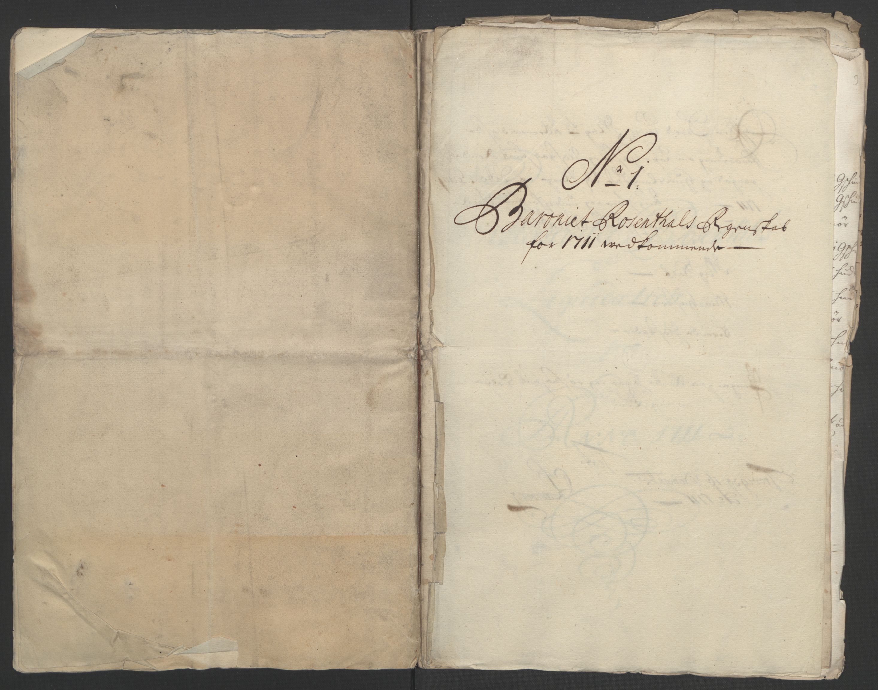 Rentekammeret inntil 1814, Reviderte regnskaper, Fogderegnskap, AV/RA-EA-4092/R49/L3138: Fogderegnskap Rosendal Baroni, 1691-1714, p. 288