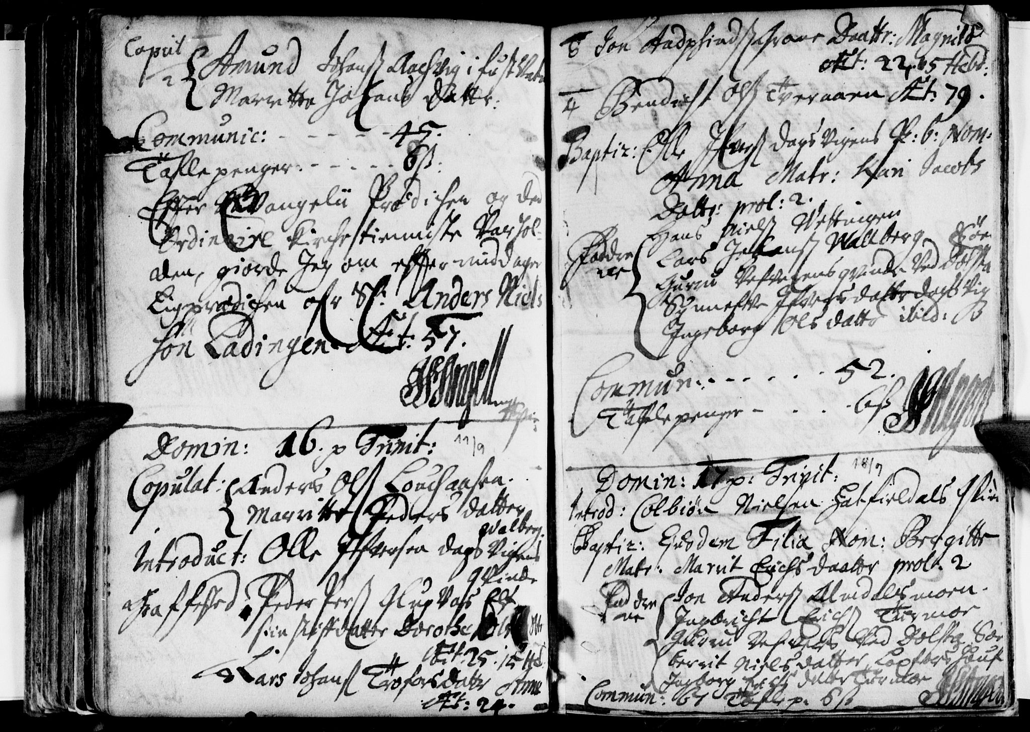 Ministerialprotokoller, klokkerbøker og fødselsregistre - Nordland, SAT/A-1459/820/L0280: Parish register (official) no. 820A01, 1690-1693, p. 79