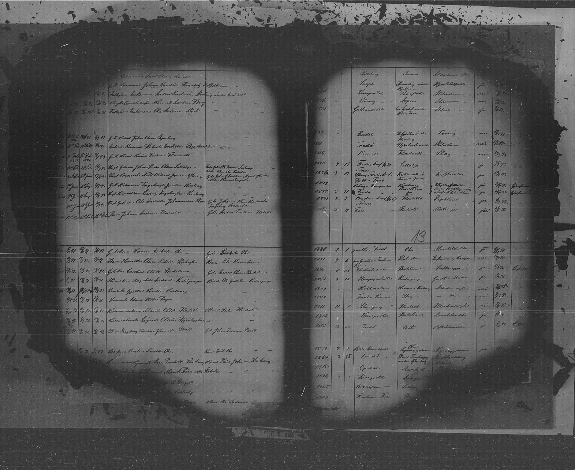 Kristiansund sokneprestkontor, SAT/A-1068/1/I/I1: Parish register (official) no. 30, 1880-1919, p. 13