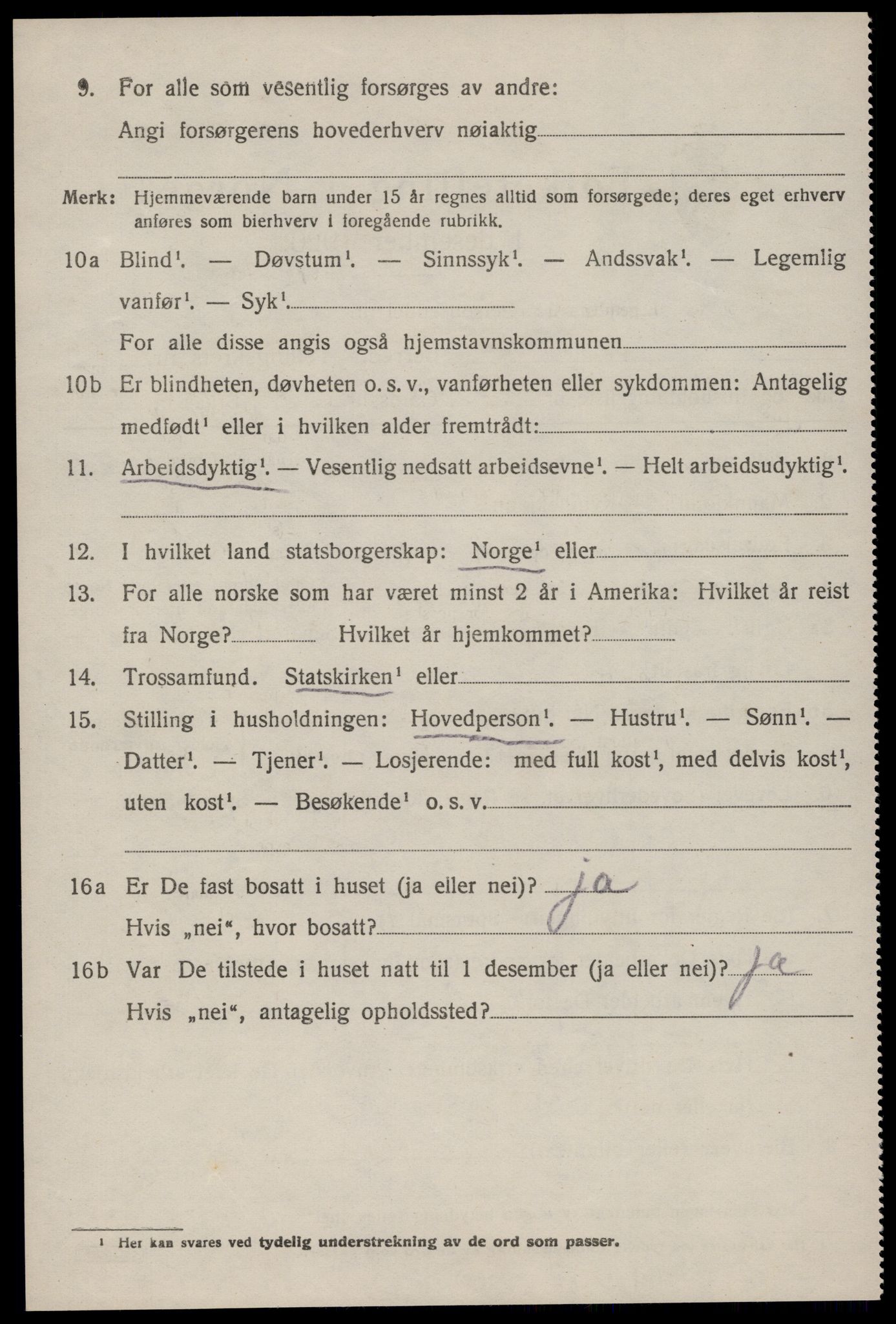 SAKO, 1920 census for Tinn, 1920, p. 3511