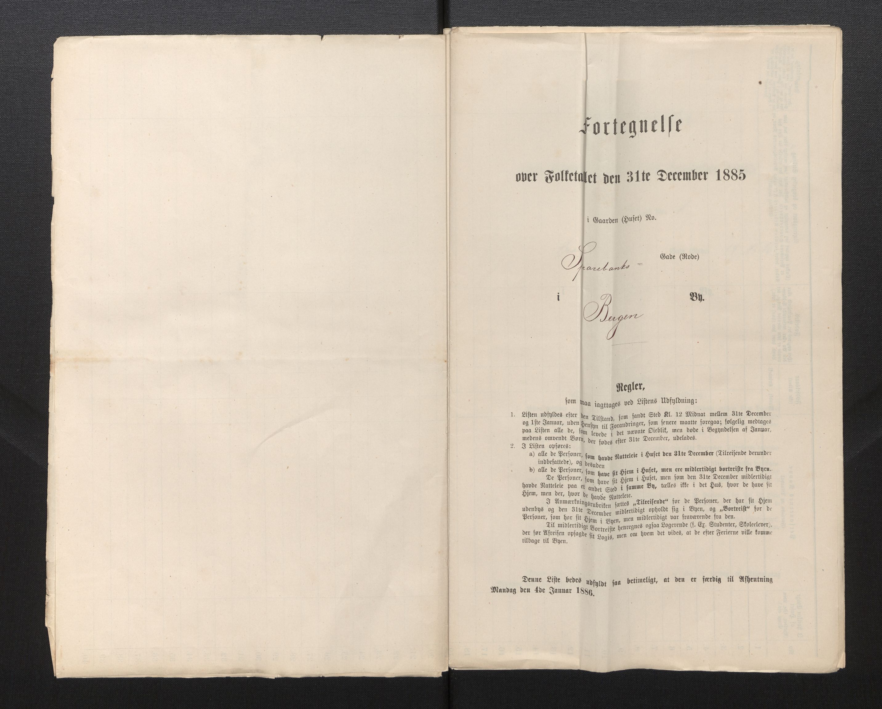 SAB, 1885 census for 1301 Bergen, 1885, p. 6176
