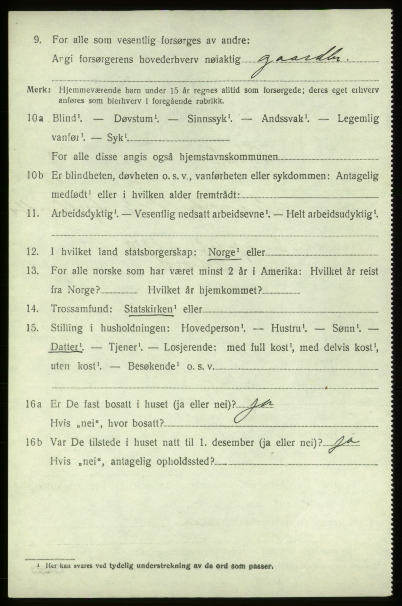 SAB, 1920 census for Stord, 1920, p. 1680