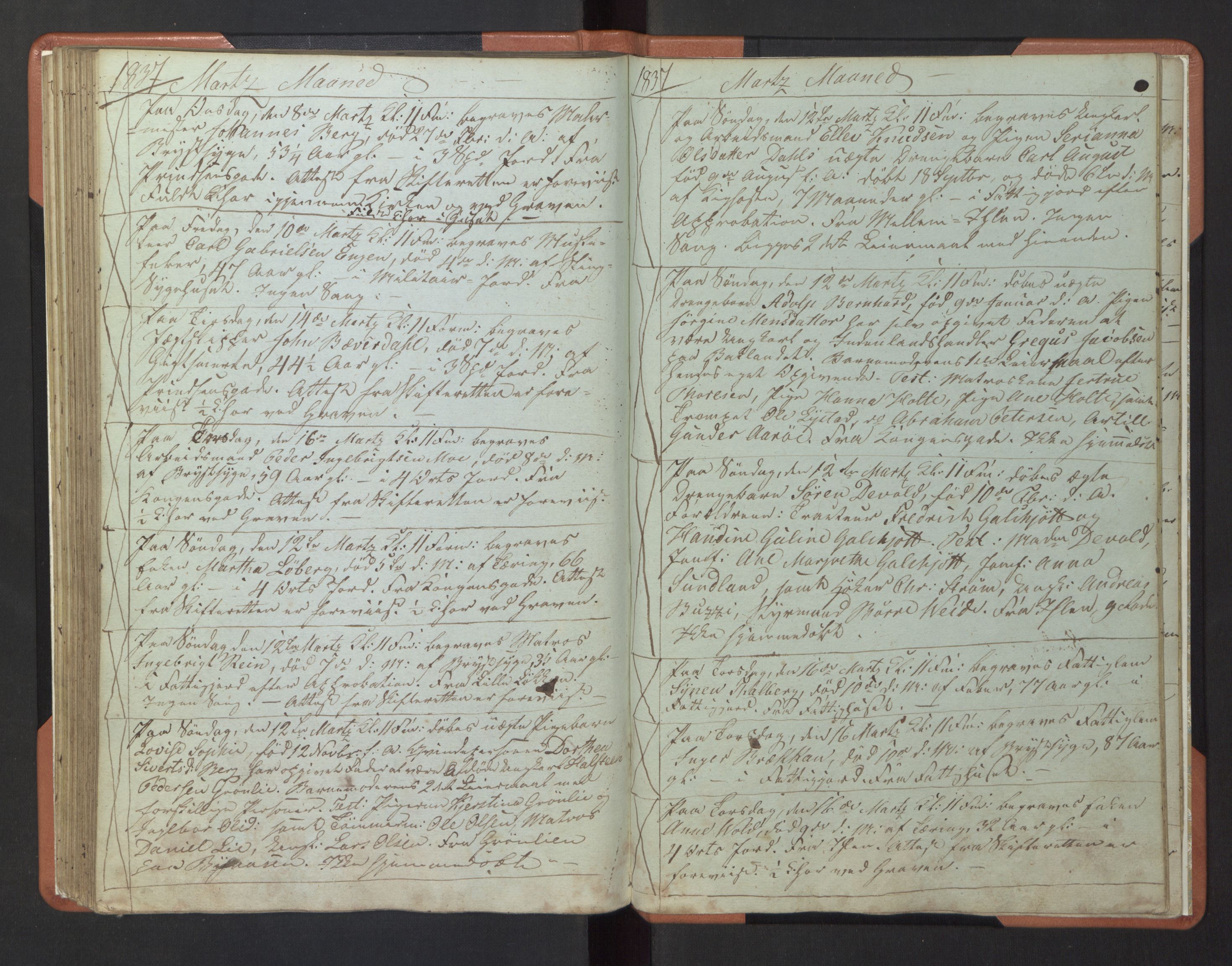 Ministerialprotokoller, klokkerbøker og fødselsregistre - Sør-Trøndelag, AV/SAT-A-1456/601/L0065: Diary records no. 601A32, 1835-1837