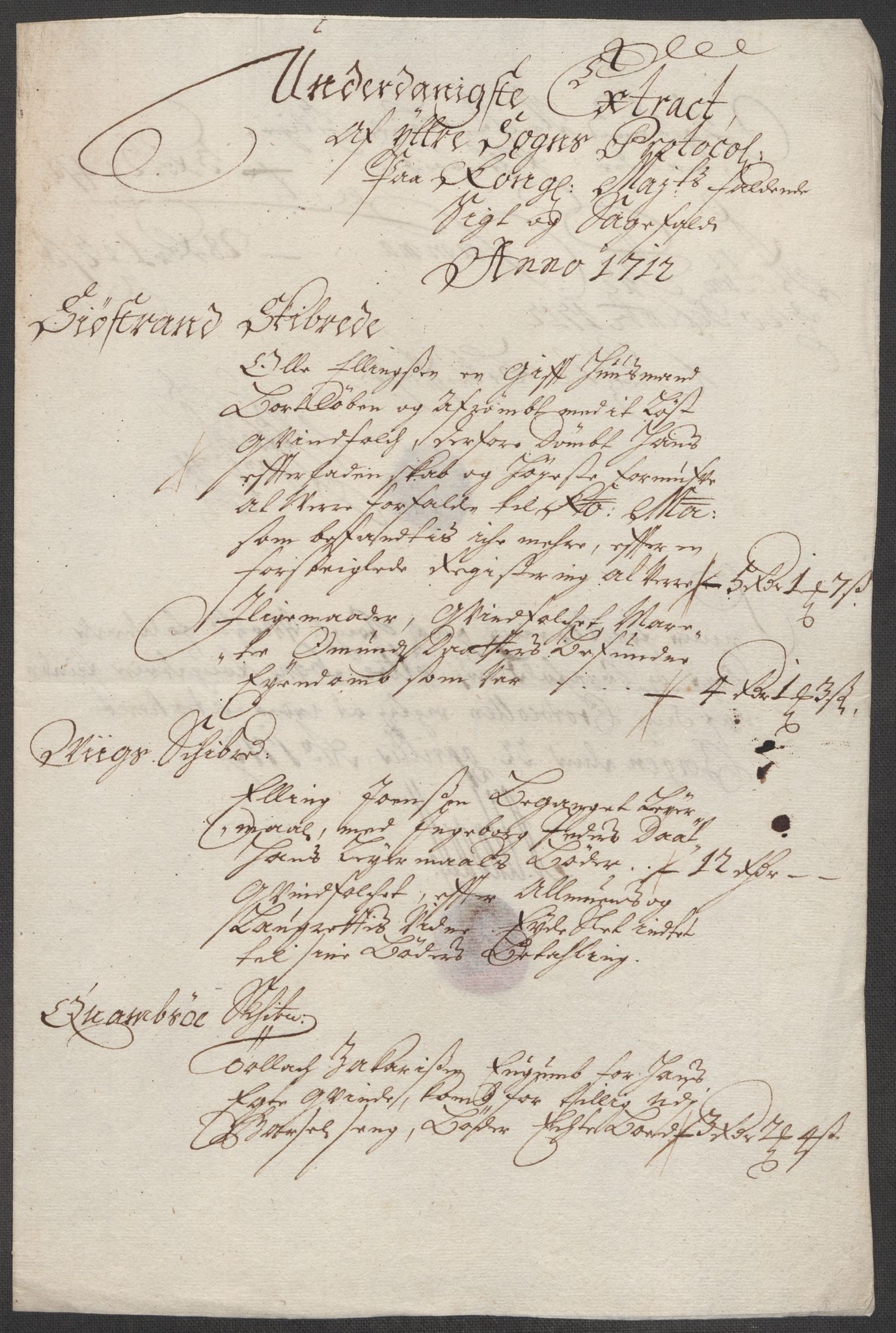 Rentekammeret inntil 1814, Reviderte regnskaper, Fogderegnskap, AV/RA-EA-4092/R52/L3318: Fogderegnskap Sogn, 1712, p. 196