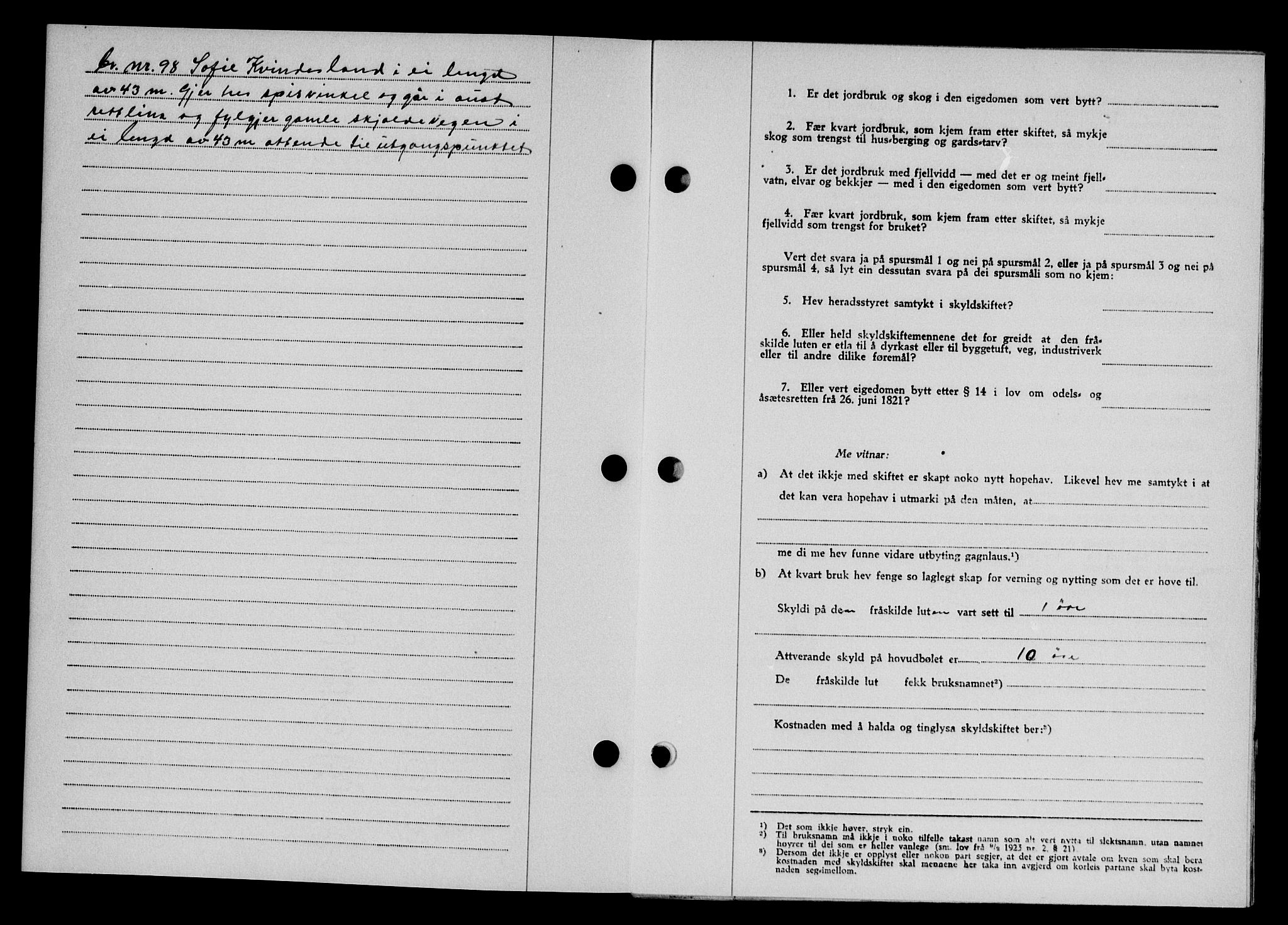 Karmsund sorenskriveri, SAST/A-100311/01/II/IIB/L0090: Mortgage book no. 70A, 1947-1947, Diary no: : 2197/1947