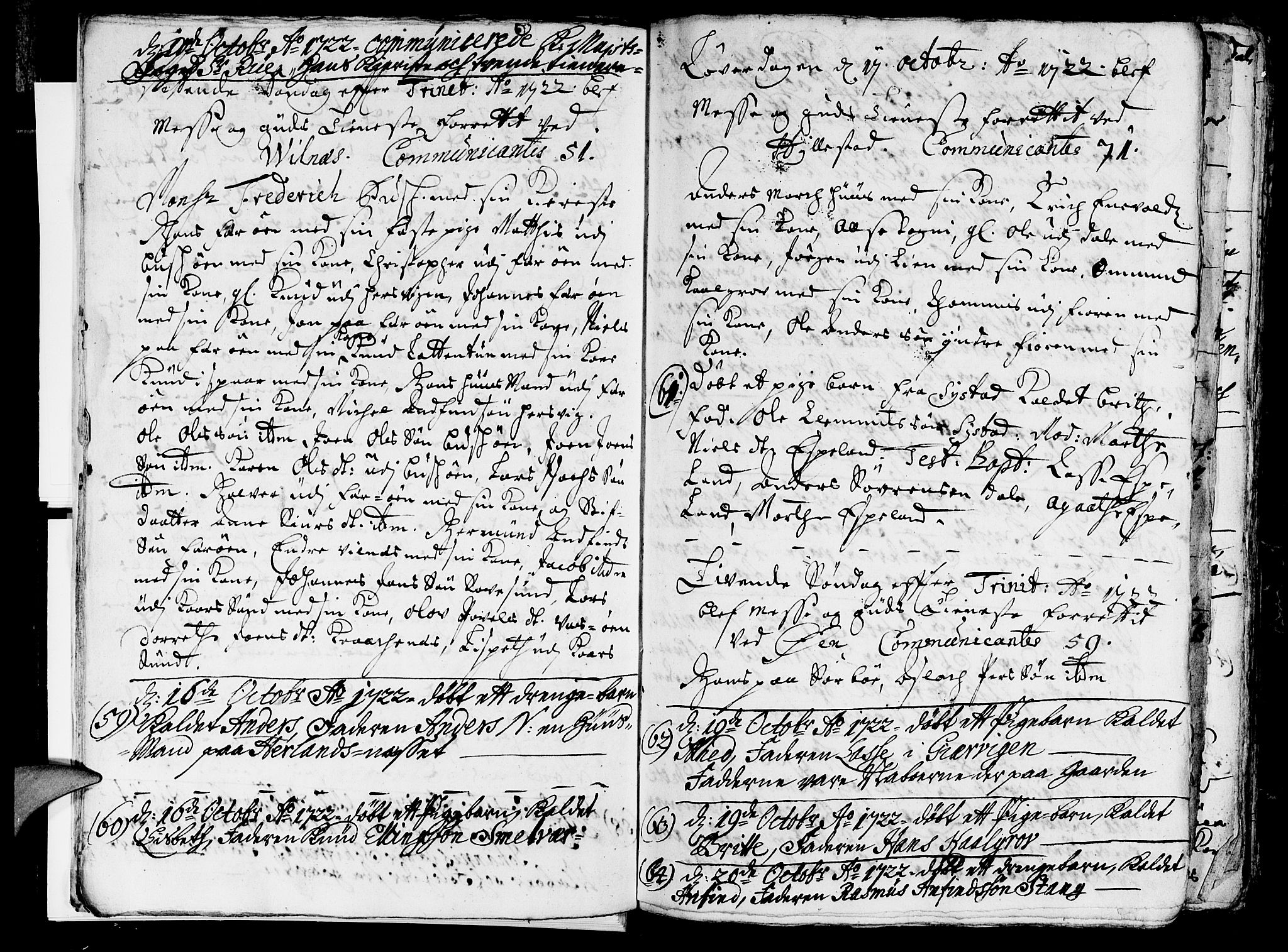 Askvoll sokneprestembete, SAB/A-79501/H/Haa/Haaa/L0005: Parish register (official) no. A 5, 1722-1733, p. 23