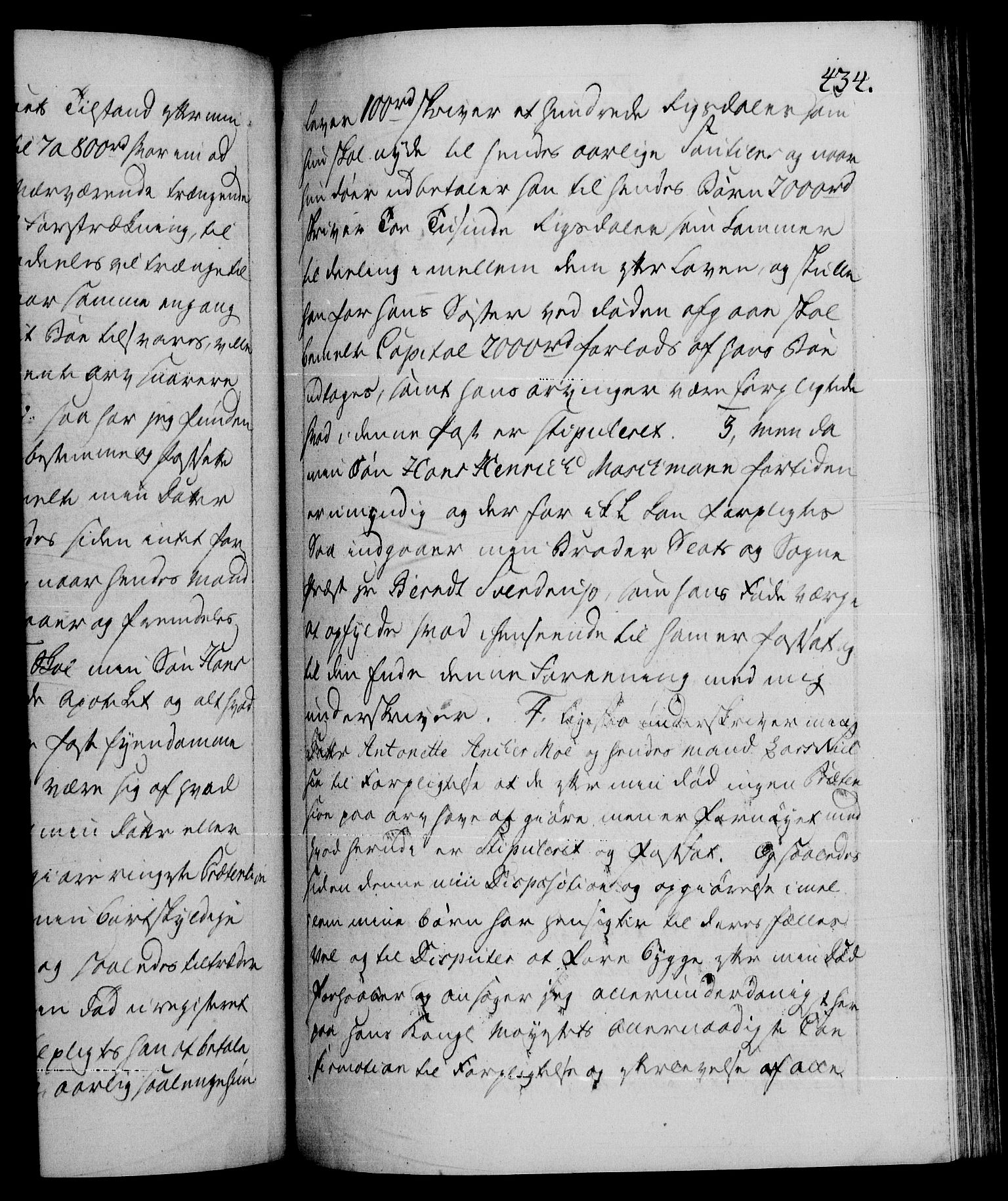 Danske Kanselli 1572-1799, AV/RA-EA-3023/F/Fc/Fca/Fcaa/L0053: Norske registre, 1790-1791, p. 434a