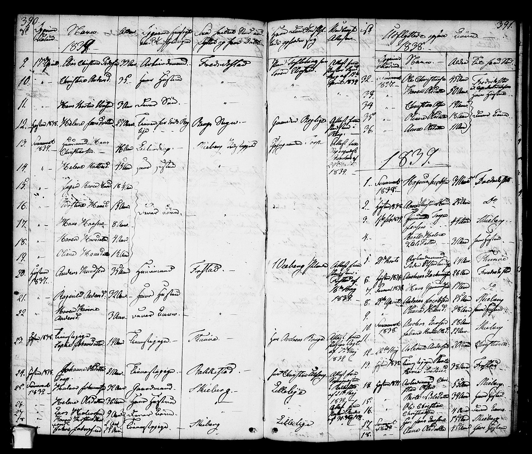 Borge prestekontor Kirkebøker, AV/SAO-A-10903/F/Fa/L0004: Parish register (official) no. I 4, 1836-1848, p. 390-391