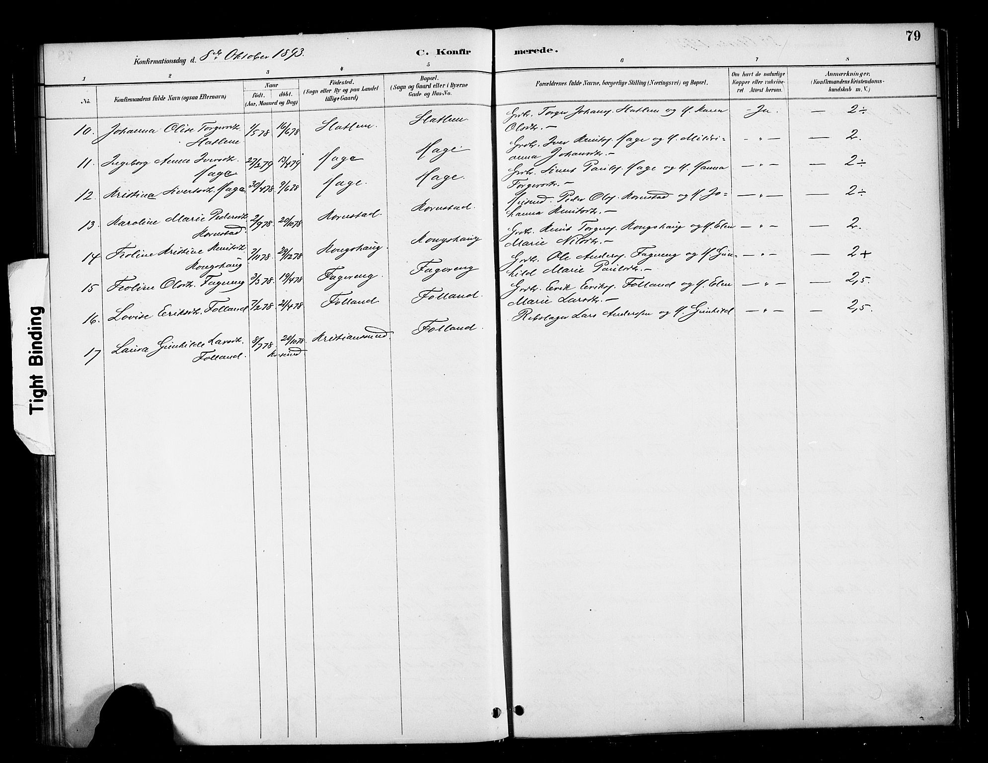 Ministerialprotokoller, klokkerbøker og fødselsregistre - Møre og Romsdal, AV/SAT-A-1454/570/L0832: Parish register (official) no. 570A06, 1885-1900, p. 79