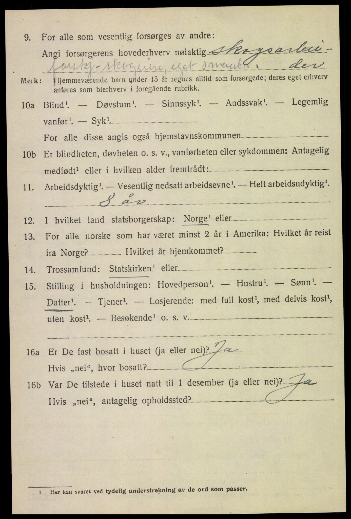 SAH, 1920 census for Åmot, 1920, p. 1626