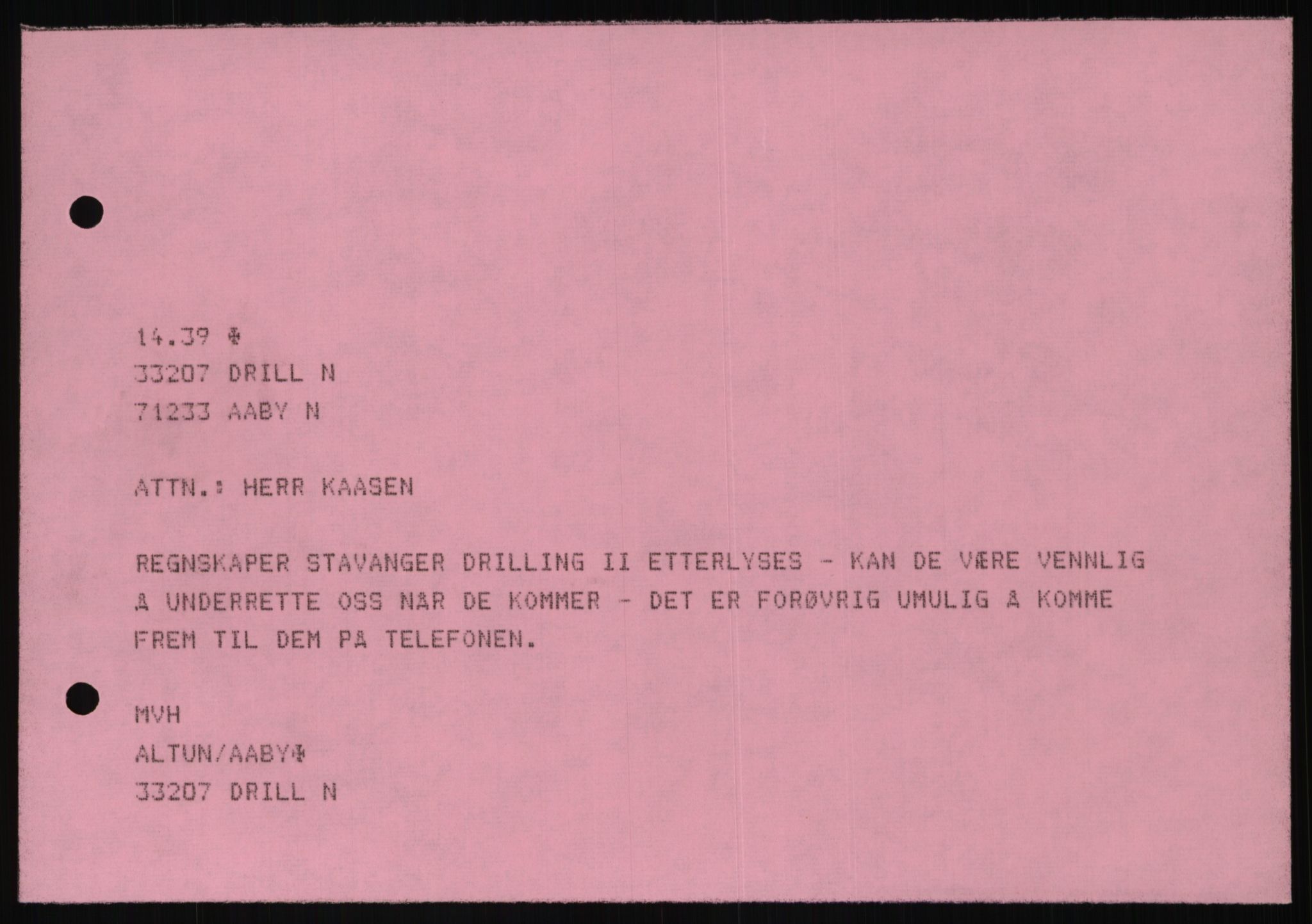 Pa 1503 - Stavanger Drilling AS, AV/SAST-A-101906/D/L0006: Korrespondanse og saksdokumenter, 1974-1984, p. 379