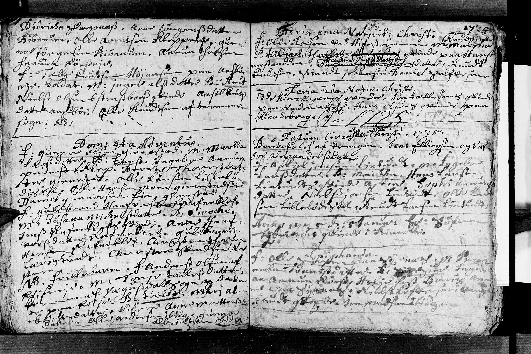 Øyestad sokneprestkontor, AV/SAK-1111-0049/F/Fa/L0003: Parish register (official) no. A 3, 1722-1730, p. 46