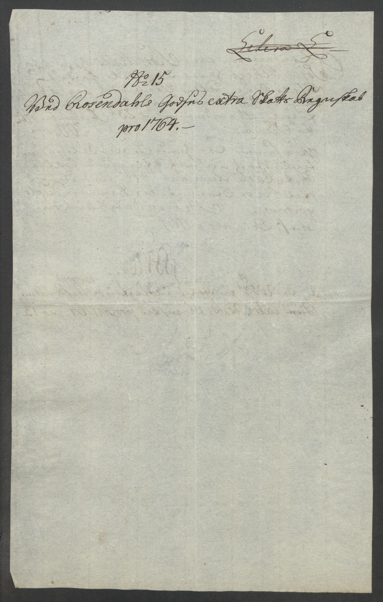 Rentekammeret inntil 1814, Reviderte regnskaper, Fogderegnskap, AV/RA-EA-4092/R49/L3157: Ekstraskatten Rosendal Baroni, 1762-1772, p. 110