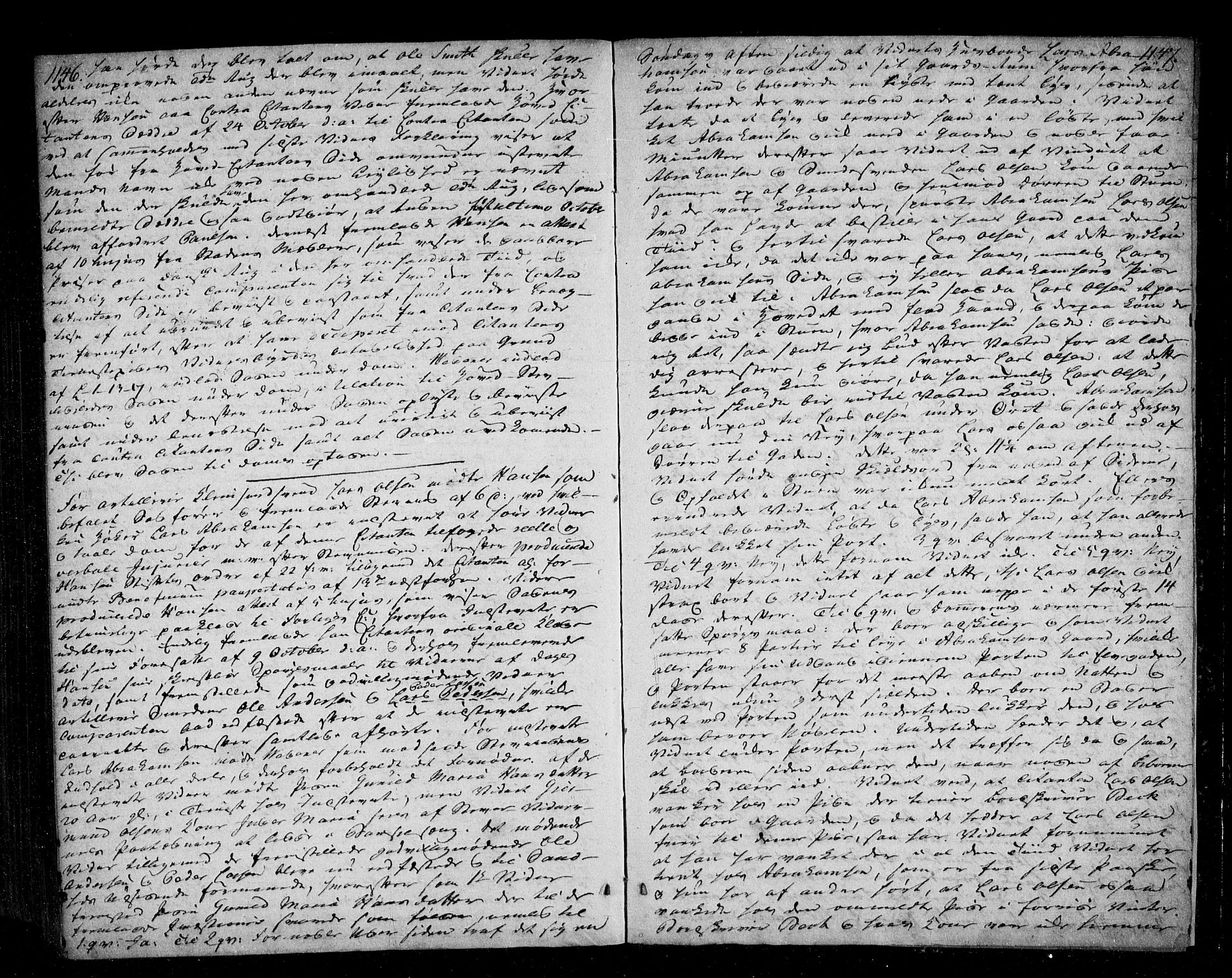 Christiania byfogd, AV/SAO-A-11543/F/Fb/L0075: Tingbok, 1799-1804, p. 1146-1147