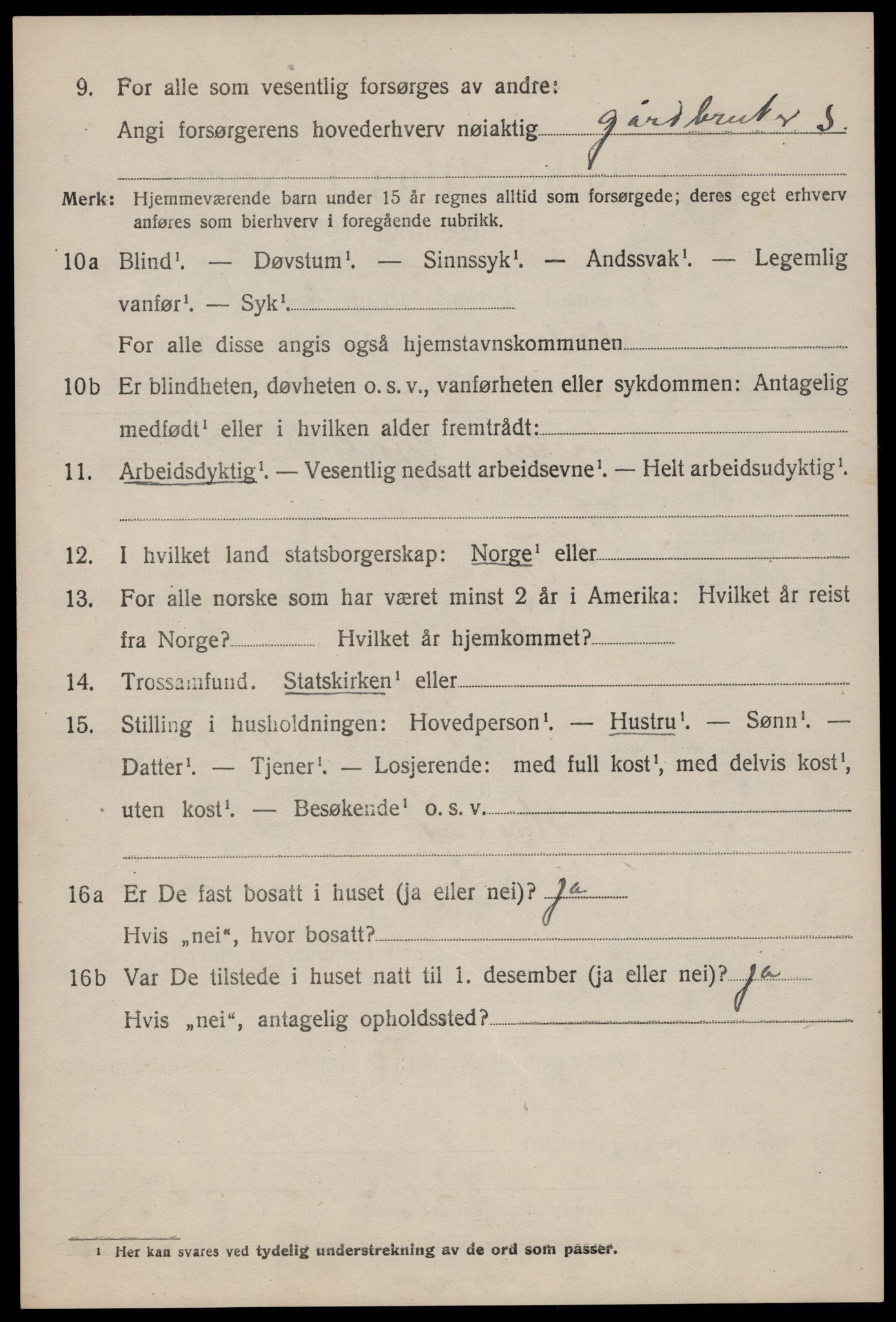 SAST, 1920 census for Nærbø, 1920, p. 3096