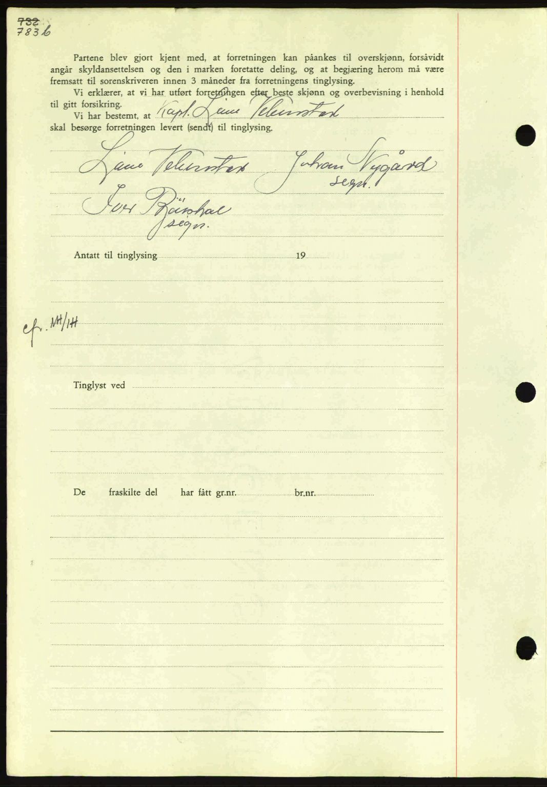 Nordmøre sorenskriveri, AV/SAT-A-4132/1/2/2Ca: Mortgage book no. A80, 1936-1937, Diary no: : 177/1937