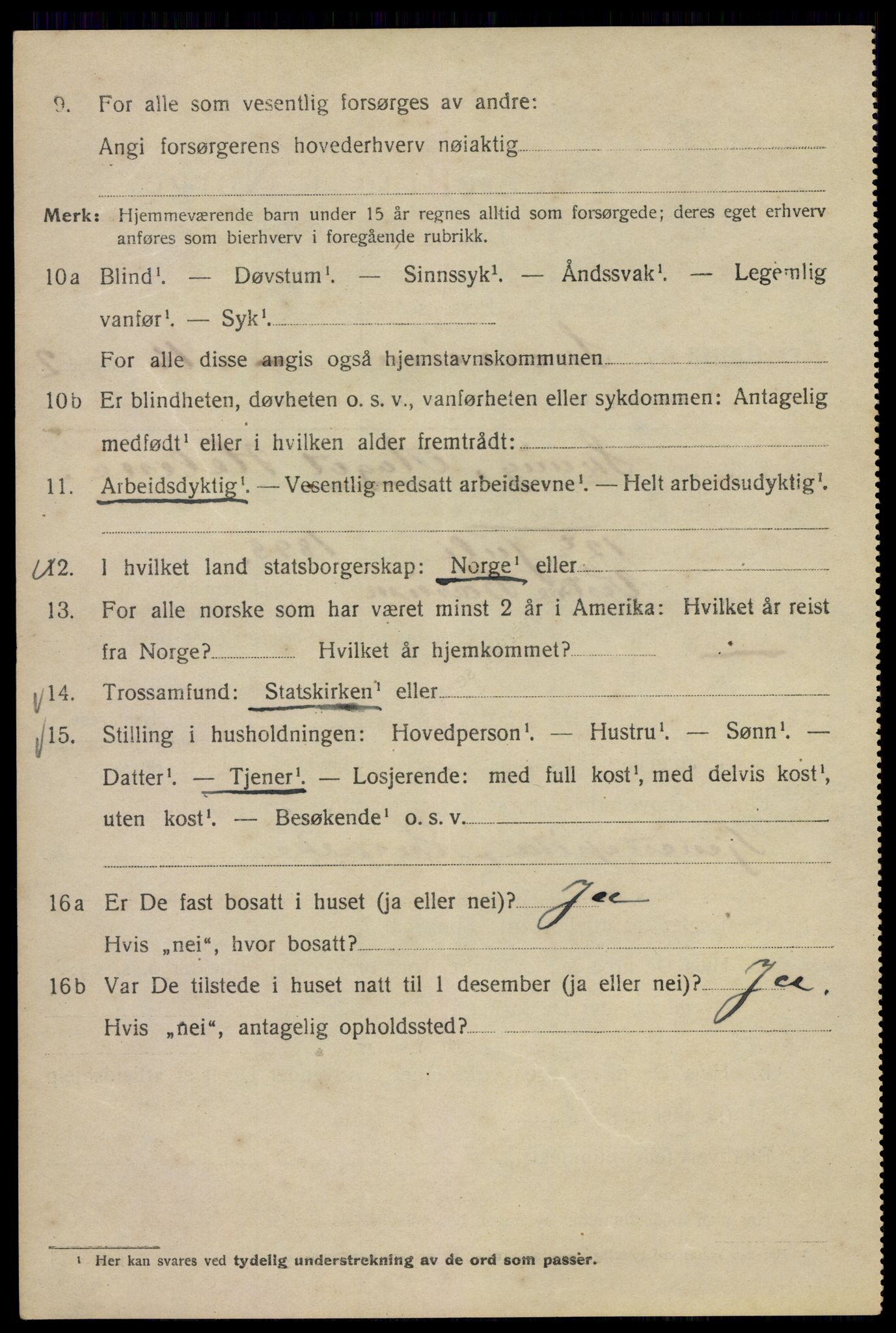 SAO, 1920 census for Kristiania, 1920, p. 516296