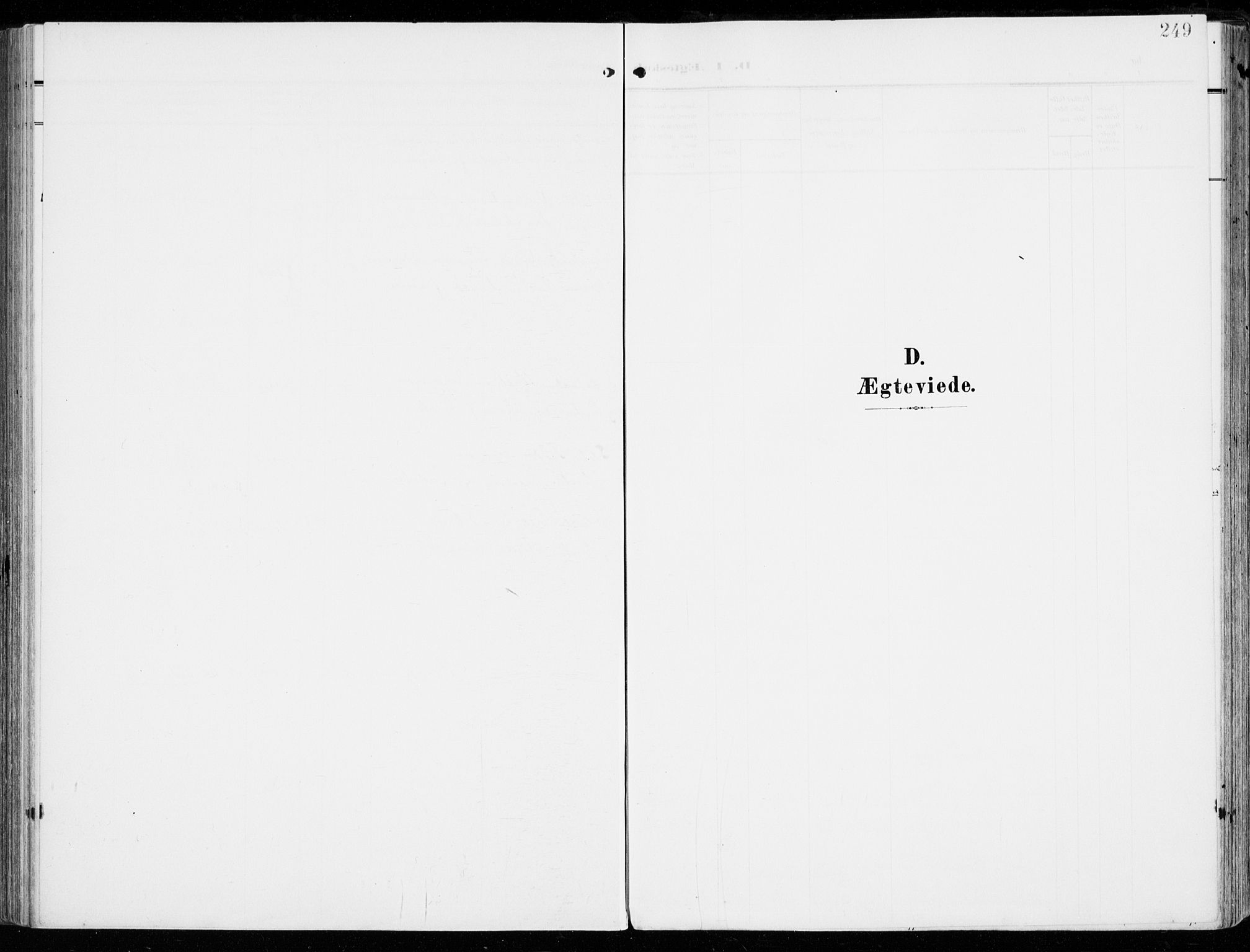 Tjølling kirkebøker, SAKO/A-60/F/Fa/L0010: Parish register (official) no. 10, 1906-1923, p. 249