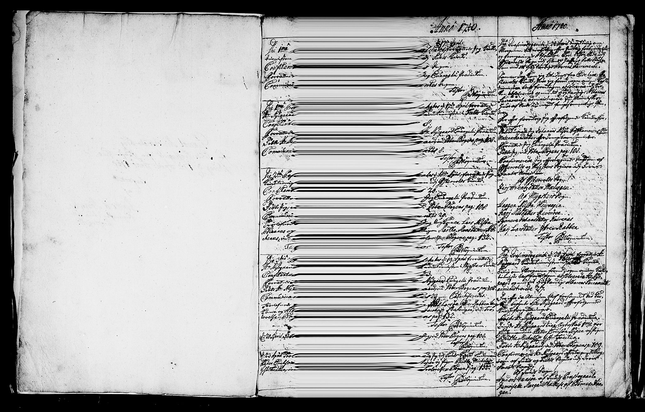 Sund sokneprestembete, AV/SAB-A-99930: Parish register (official) no. A 3, 1740-1769