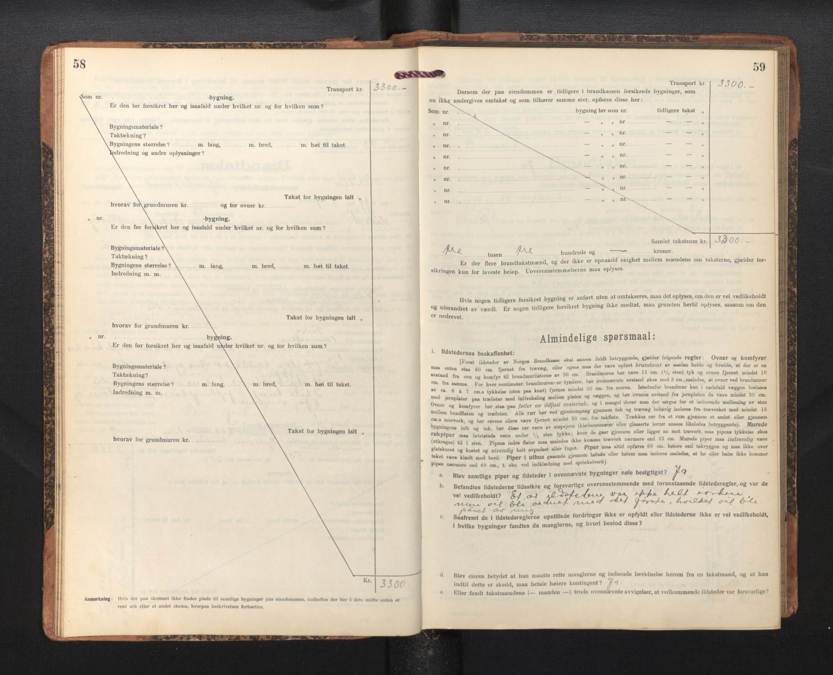 Lensmannen i Herdla, AV/SAB-A-32901/0012/L0004:  Branntakstprotokoll skjematakst, 1916-1954, p. 58-59