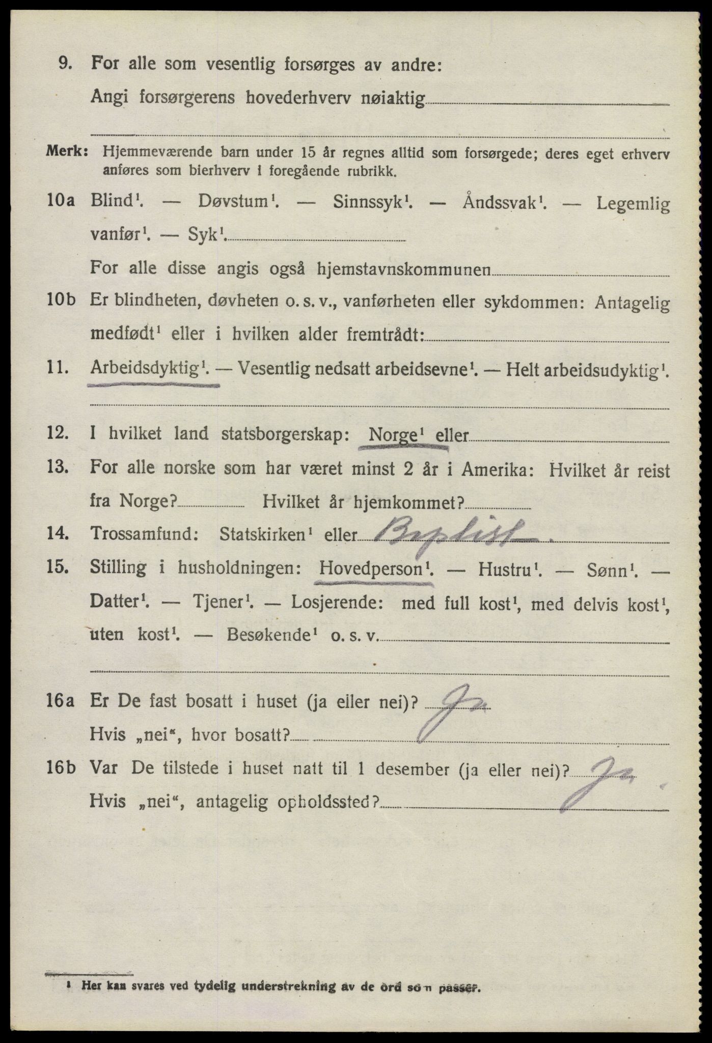 SAO, 1920 census for Fet, 1920, p. 10039