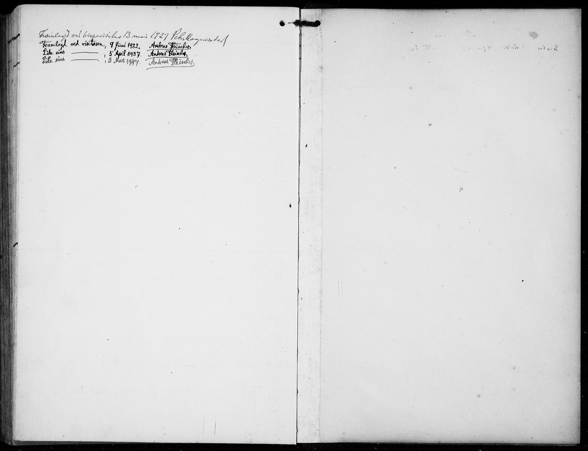 Manger sokneprestembete, AV/SAB-A-76801/H/Hab: Parish register (copy) no. B  5, 1922-1938